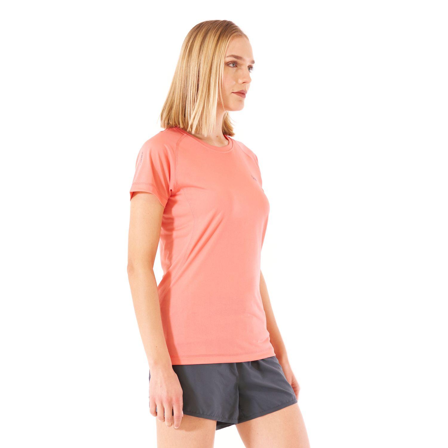 Polera Mujer Core T-Shirt Frambuesa Oscuro Lippi-2