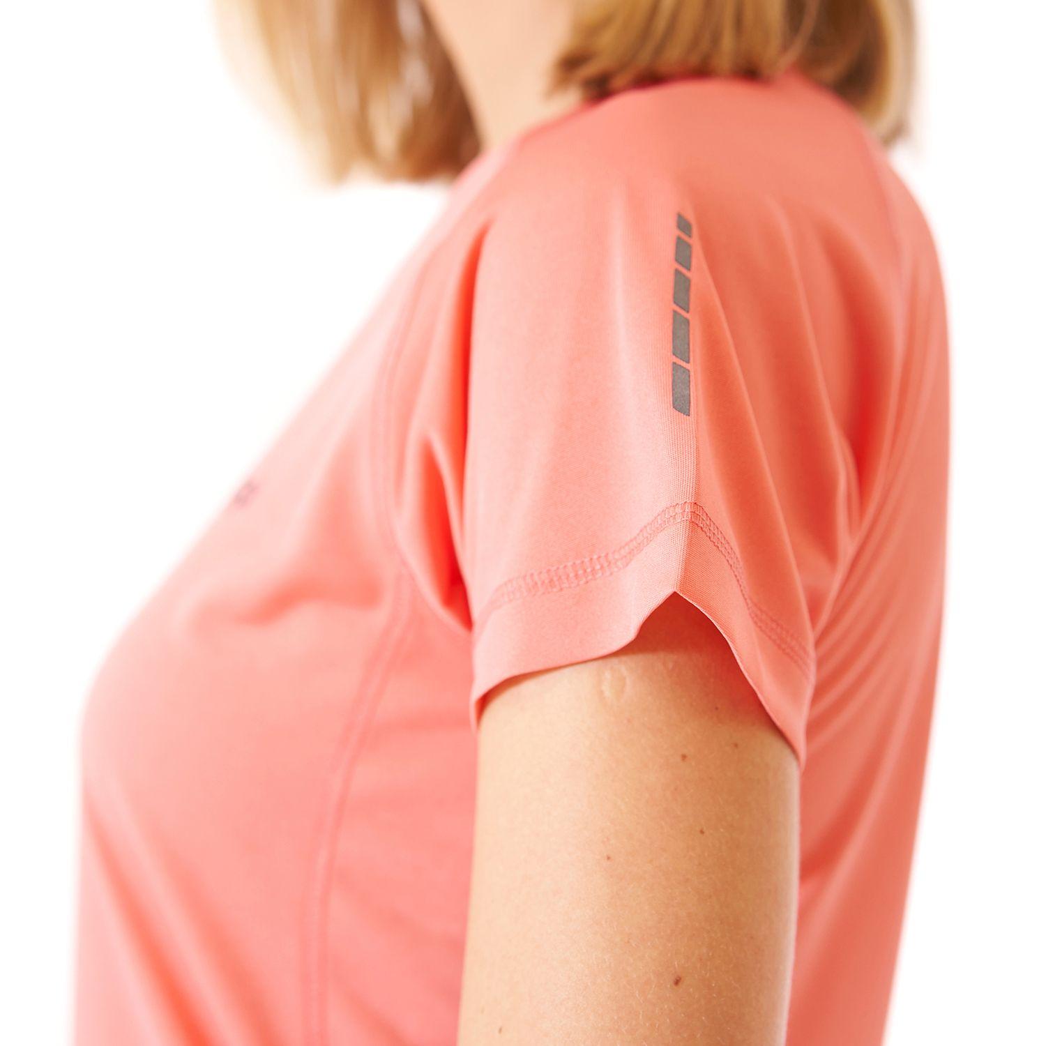 Polera Mujer Core T-Shirt Frambuesa Oscuro Lippi-5