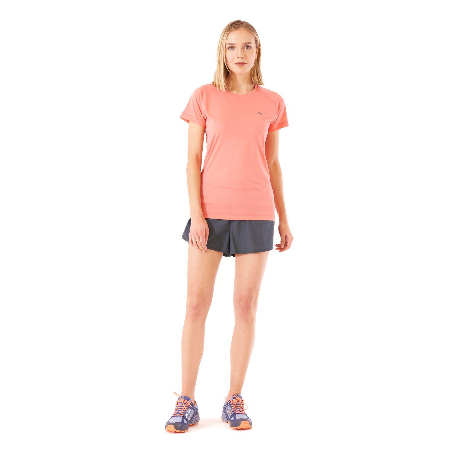 Polera Mujer Core T-Shirt Frambuesa Oscuro Lippi-7
