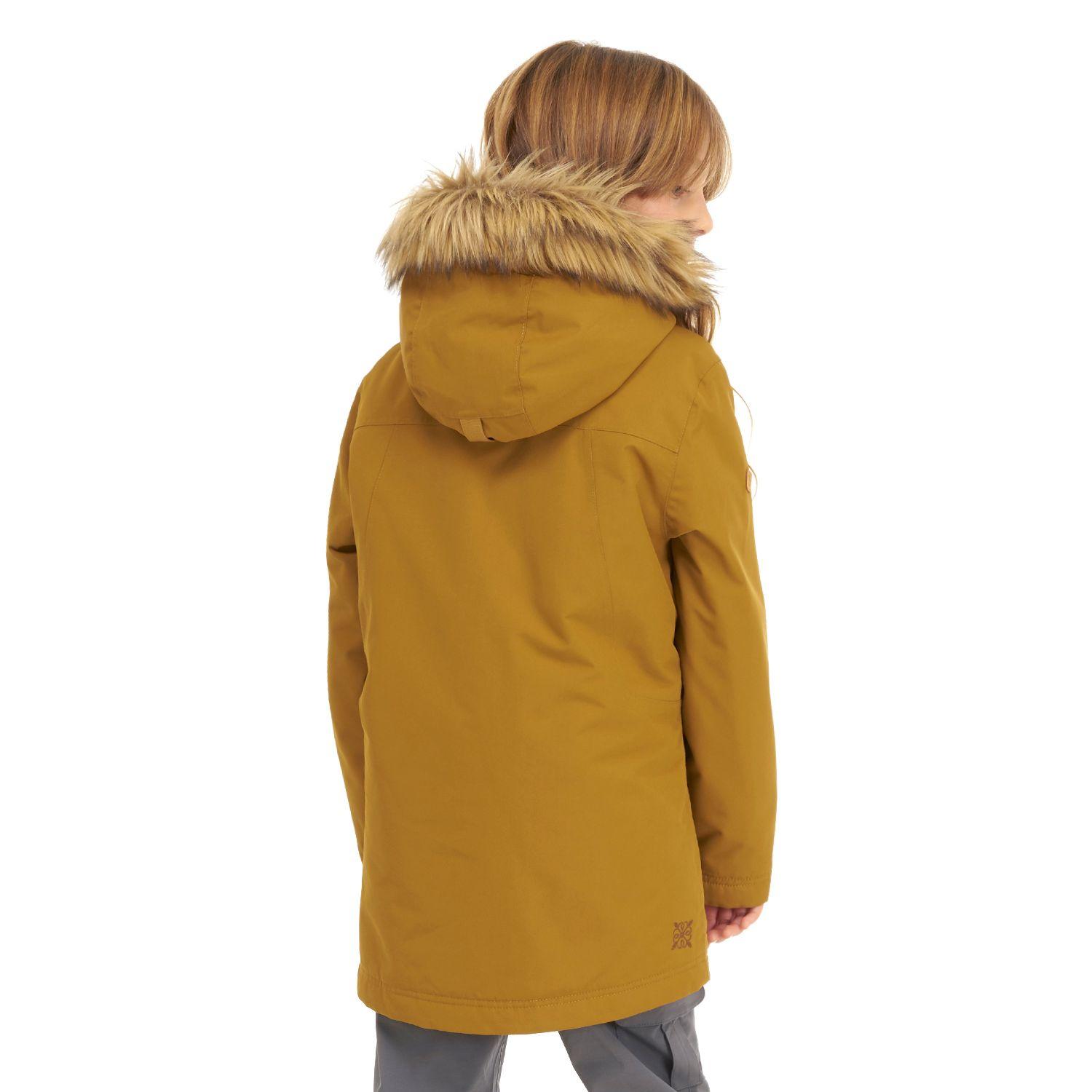 Chaqueta Niña Roble B-Dry Hoody Jacket Mostaza Lippi-3