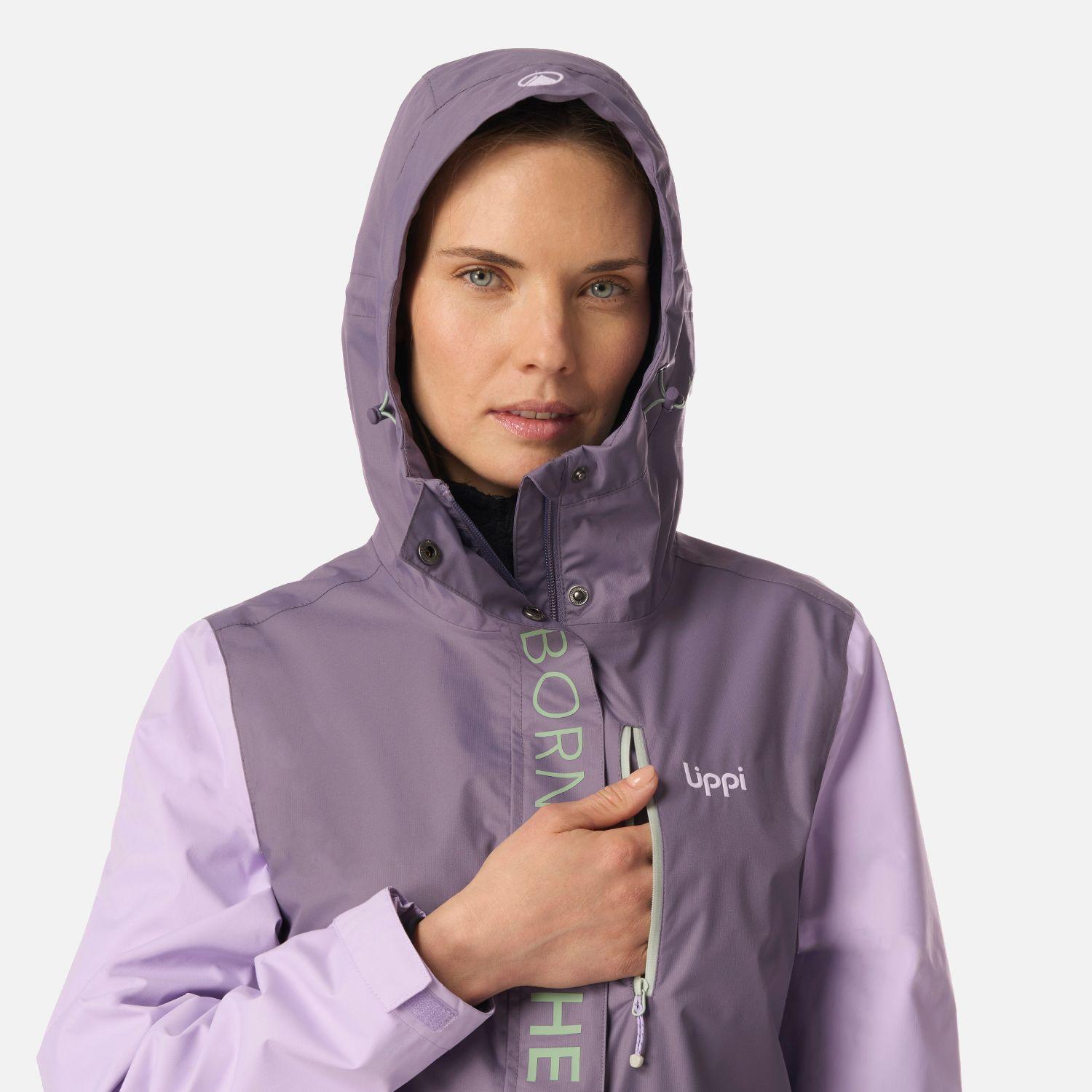 Chaqueta Mujer Streetwise B-Dry Hoody Jacket Violeta Lippi I26-3