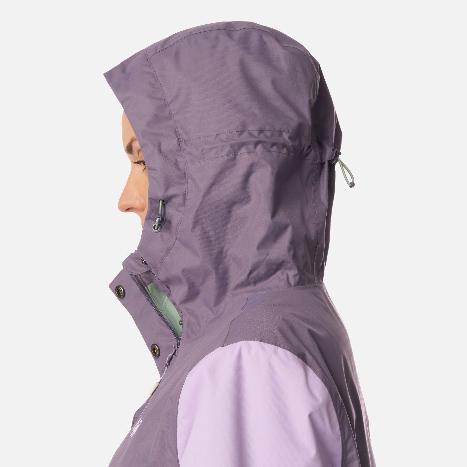 Chaqueta Mujer Streetwise B-Dry Hoody Jacket Violeta Lippi I26-6