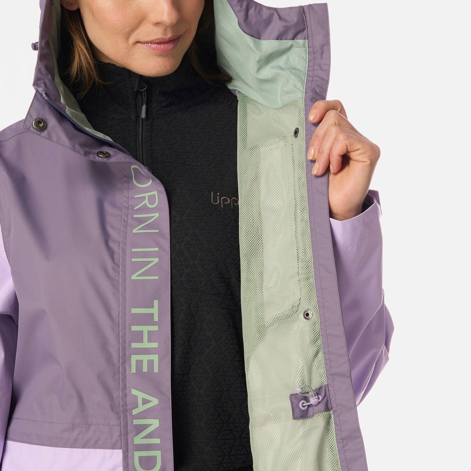 Chaqueta Mujer Streetwise B-Dry Hoody Jacket Violeta Lippi I26-7