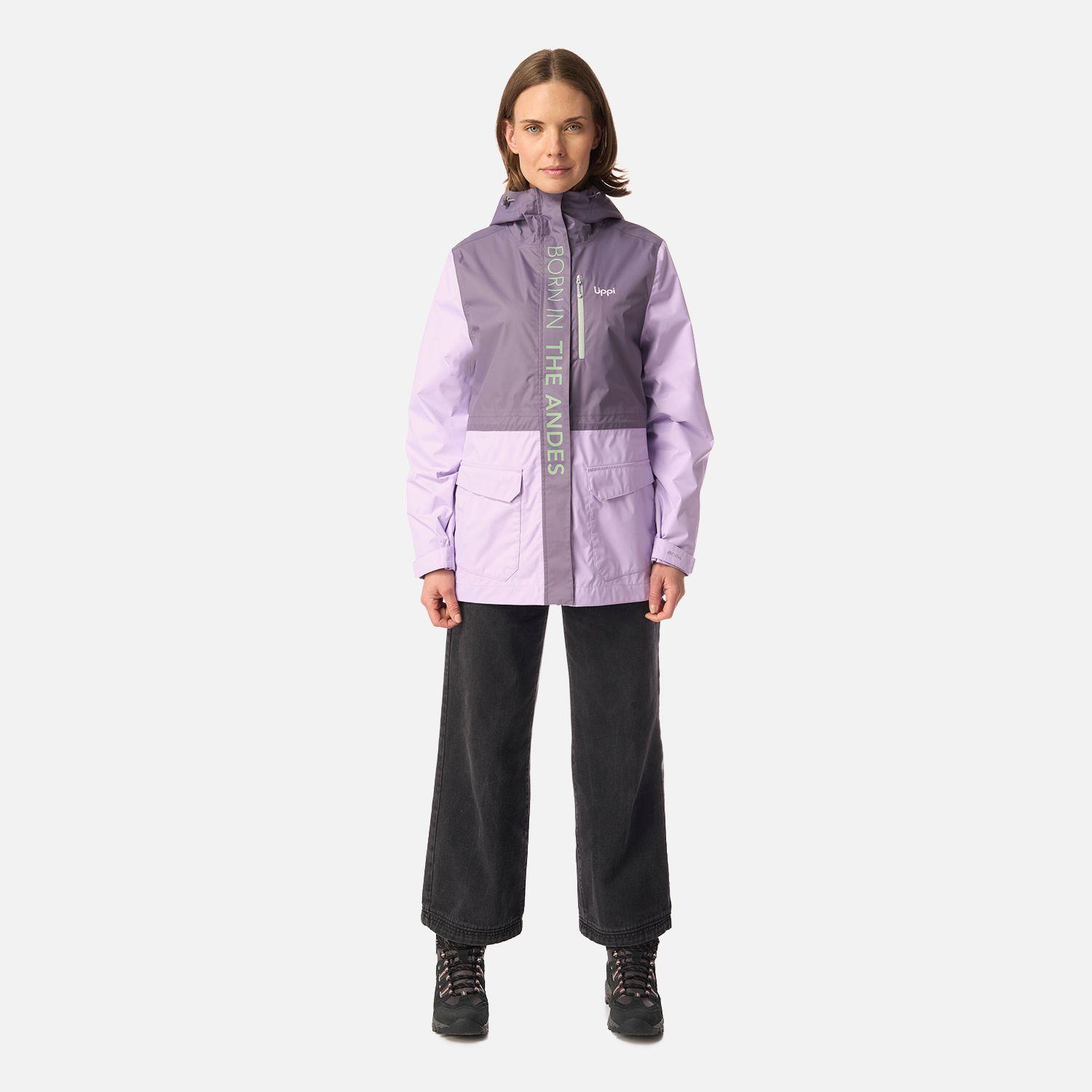 Chaqueta Mujer Streetwise B-Dry Hoody Jacket Violeta Lippi I26-8