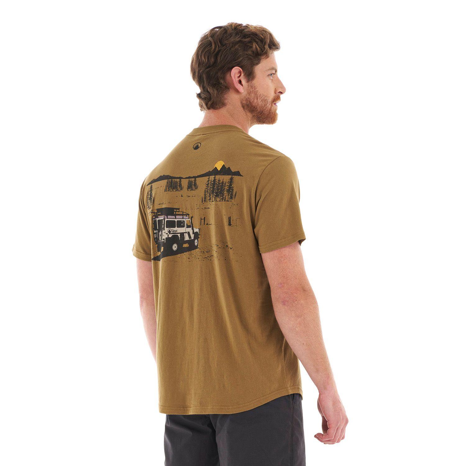 Polera Hombre Road Trip UV-Stop T-Shirt Cafe Pardo Lippi-4