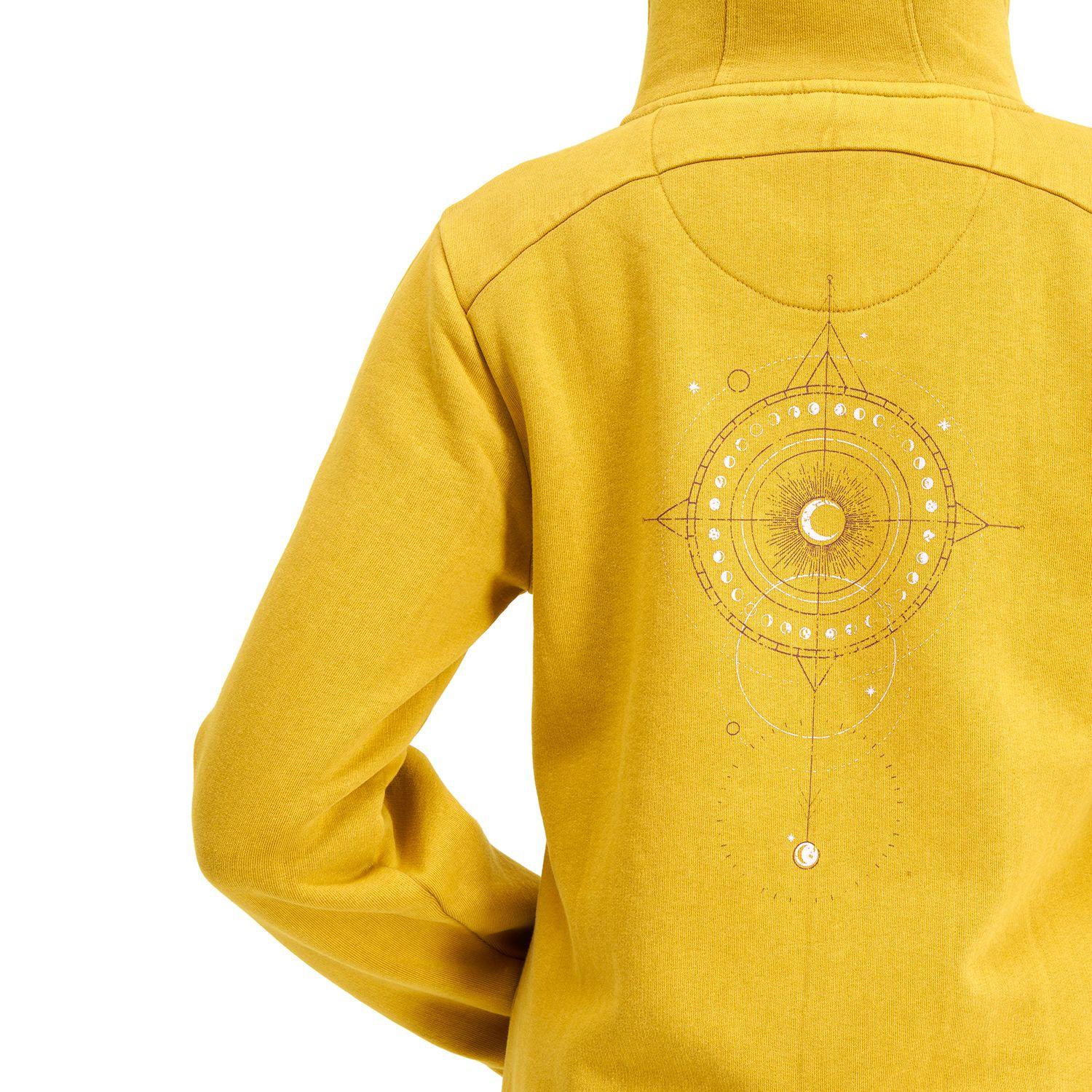 Poleron Mujer Ninja Mostaza Haka Honu-4