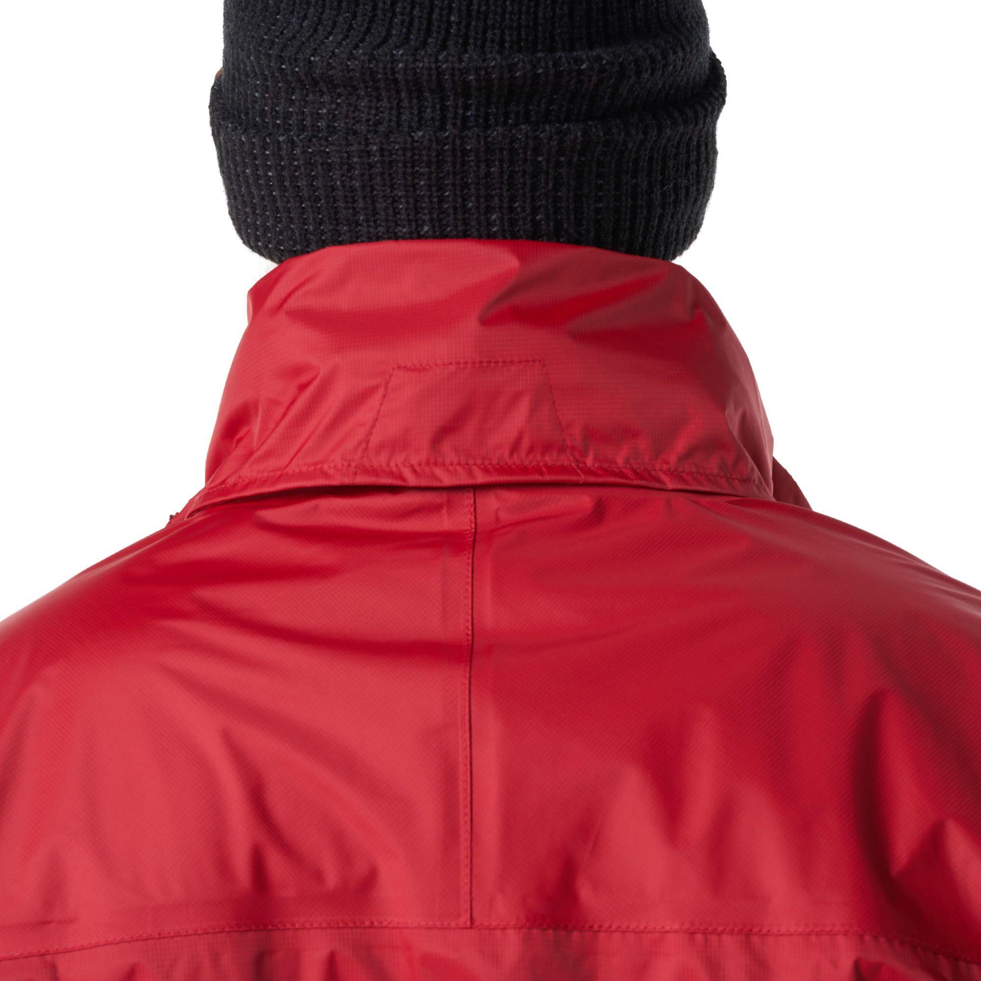 Chaqueta Hombre Abyss B-Dry Hoody Jacket Rojo Oscuro Lippi-5