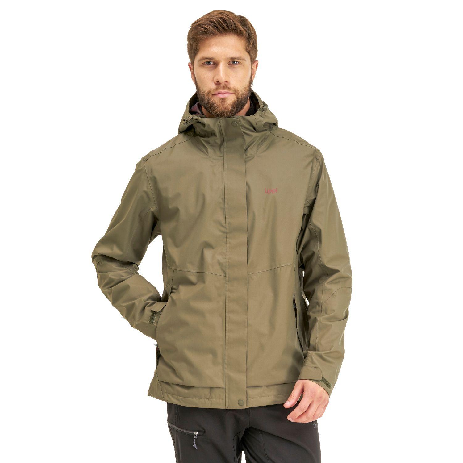 Chaqueta Hombre Blizzard B-Dry Hoody Jacket Verde Mate Lippi-1