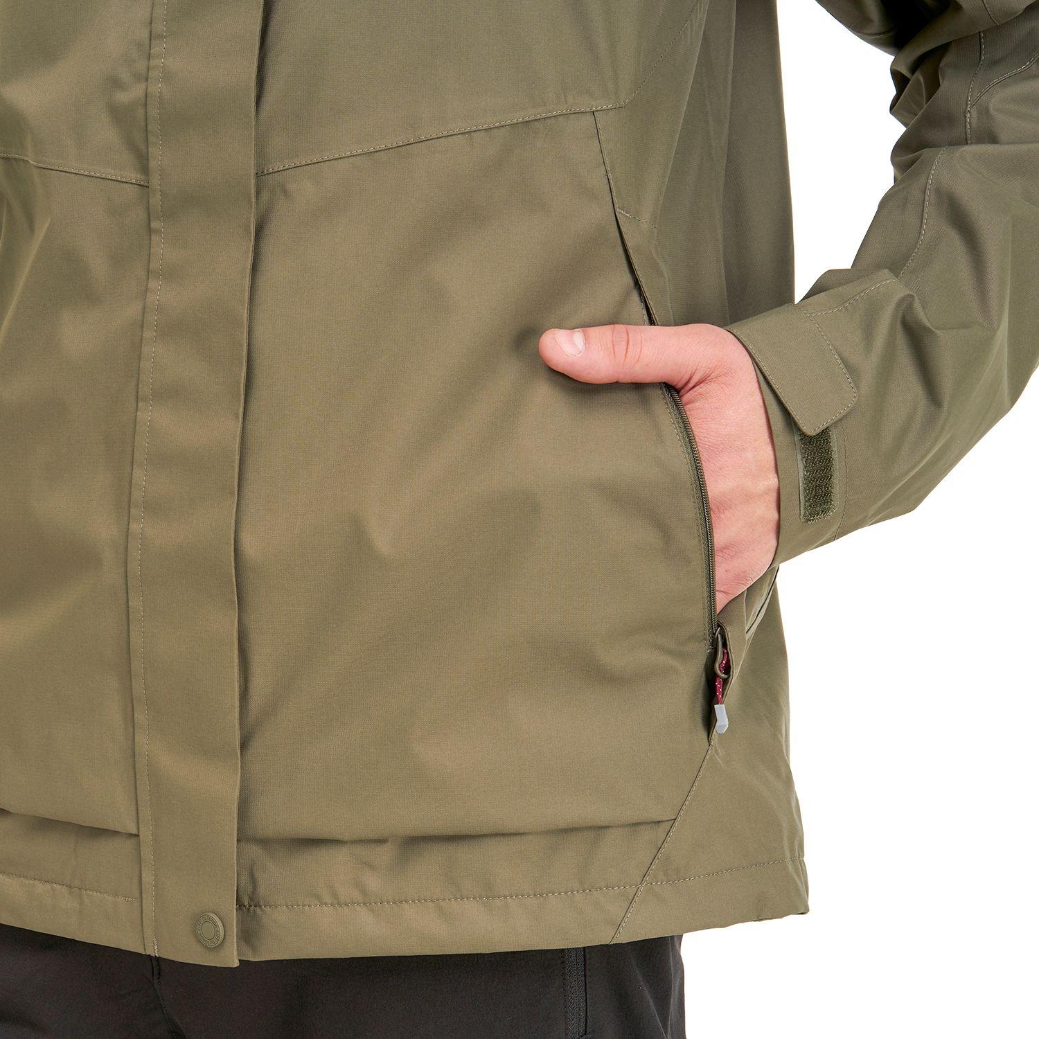 Chaqueta Hombre Blizzard B-Dry Hoody Jacket Verde Mate Lippi-4