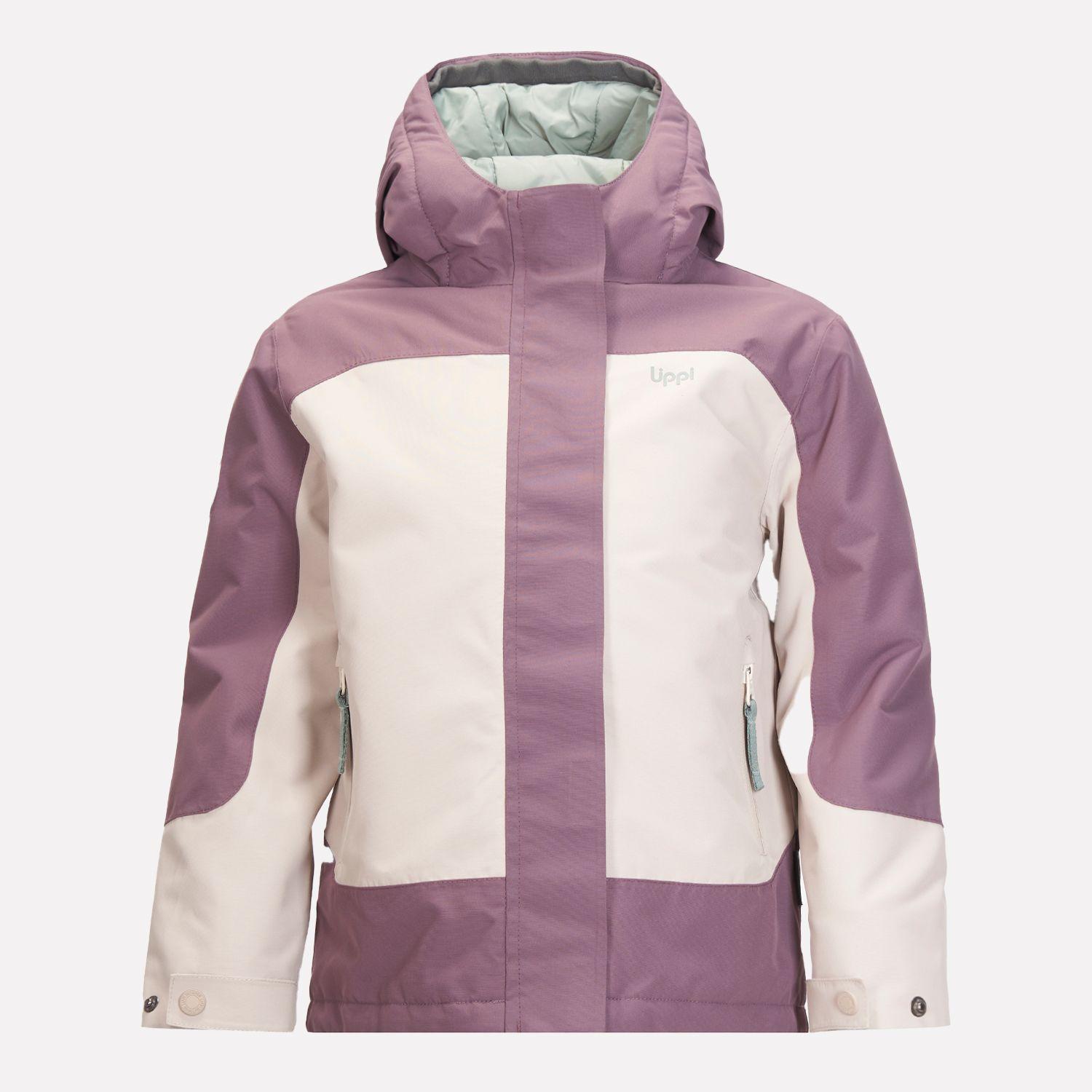 Chaqueta Niña Andes Snow B-Dry Hoody Jacket Malva Lippi-0