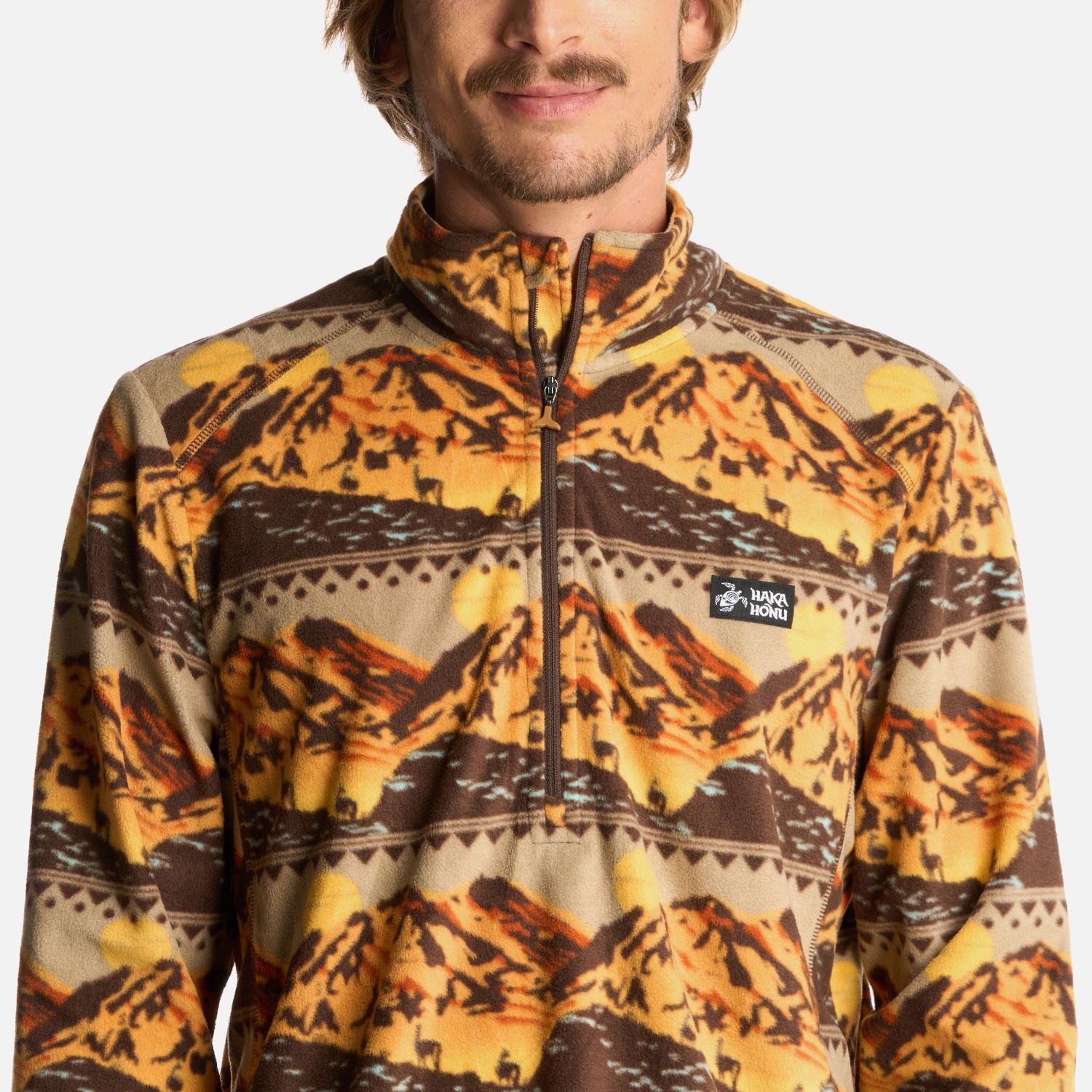 Polerón Hombre Asegurao Print Beige Haka Honu I25-3