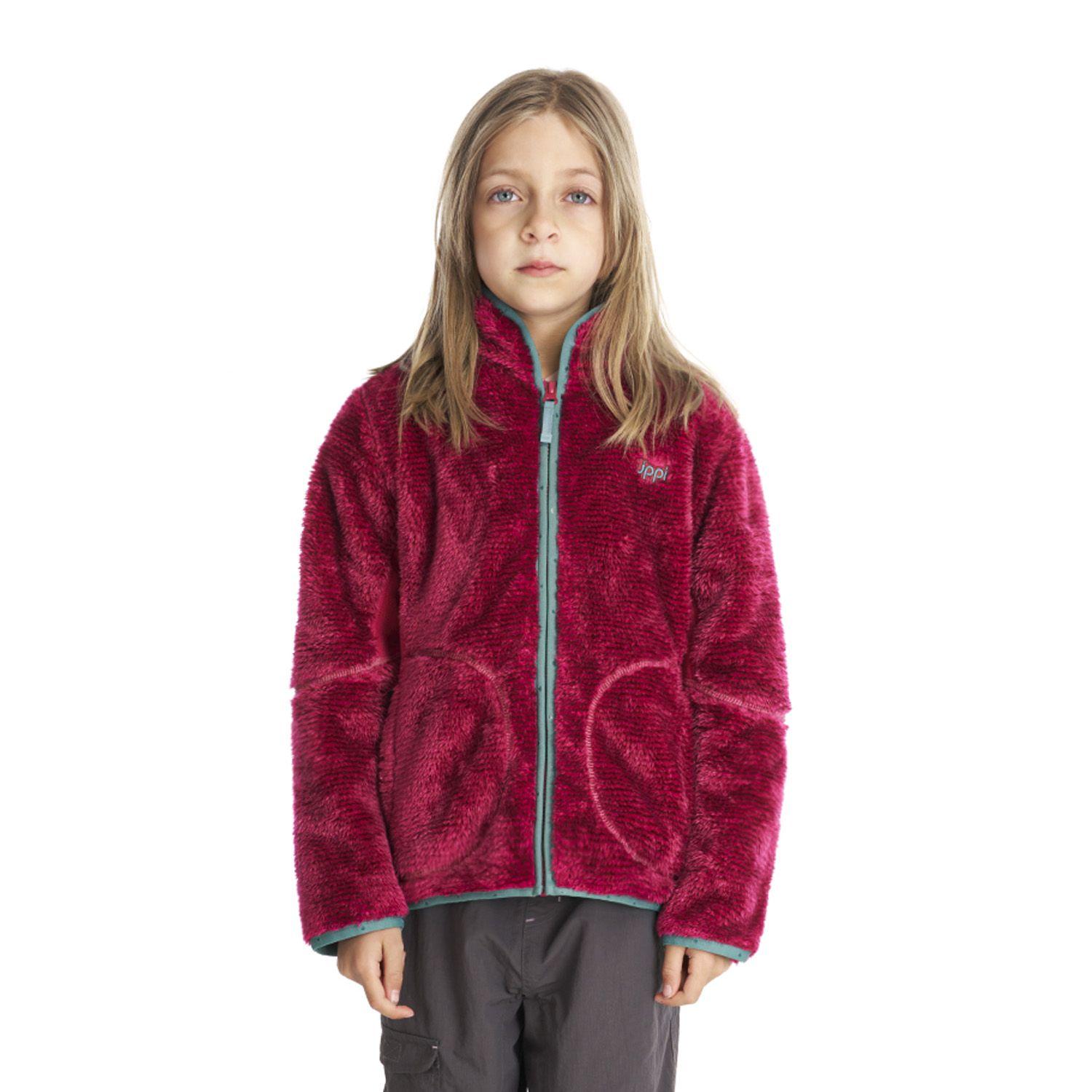 Chaqueta Niña Ferret Shaggy-Pro Jacket Rosa Oscuro Lippi-1
