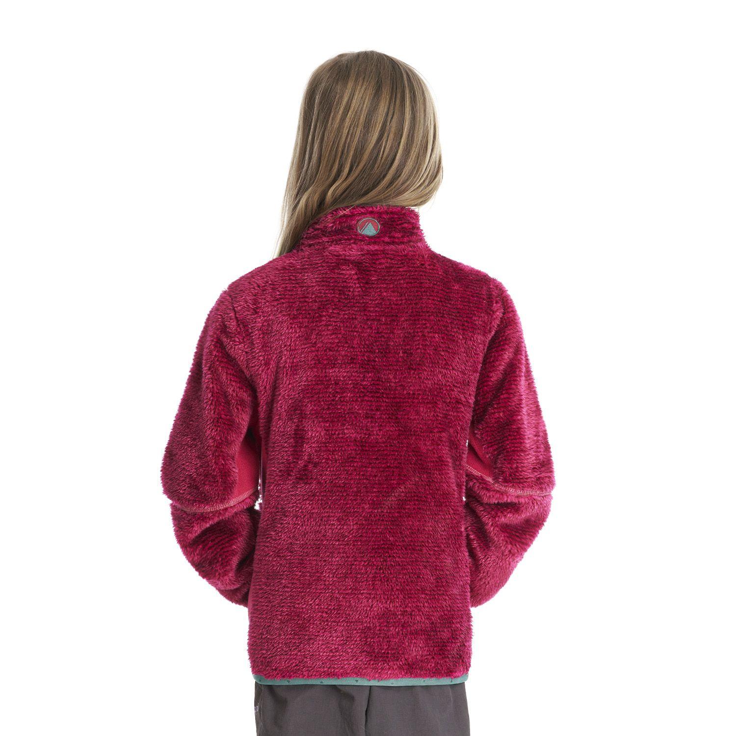 Chaqueta Niña Ferret Shaggy-Pro Jacket Rosa Oscuro Lippi-3