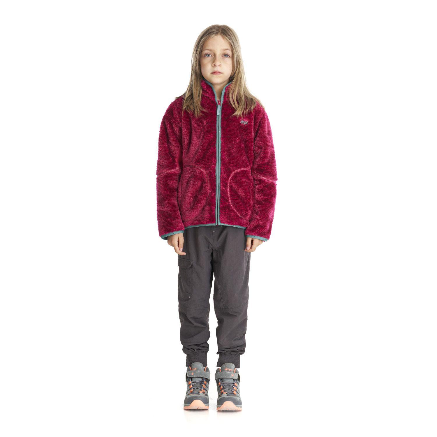 Chaqueta Niña Ferret Shaggy-Pro Jacket Rosa Oscuro Lippi-4