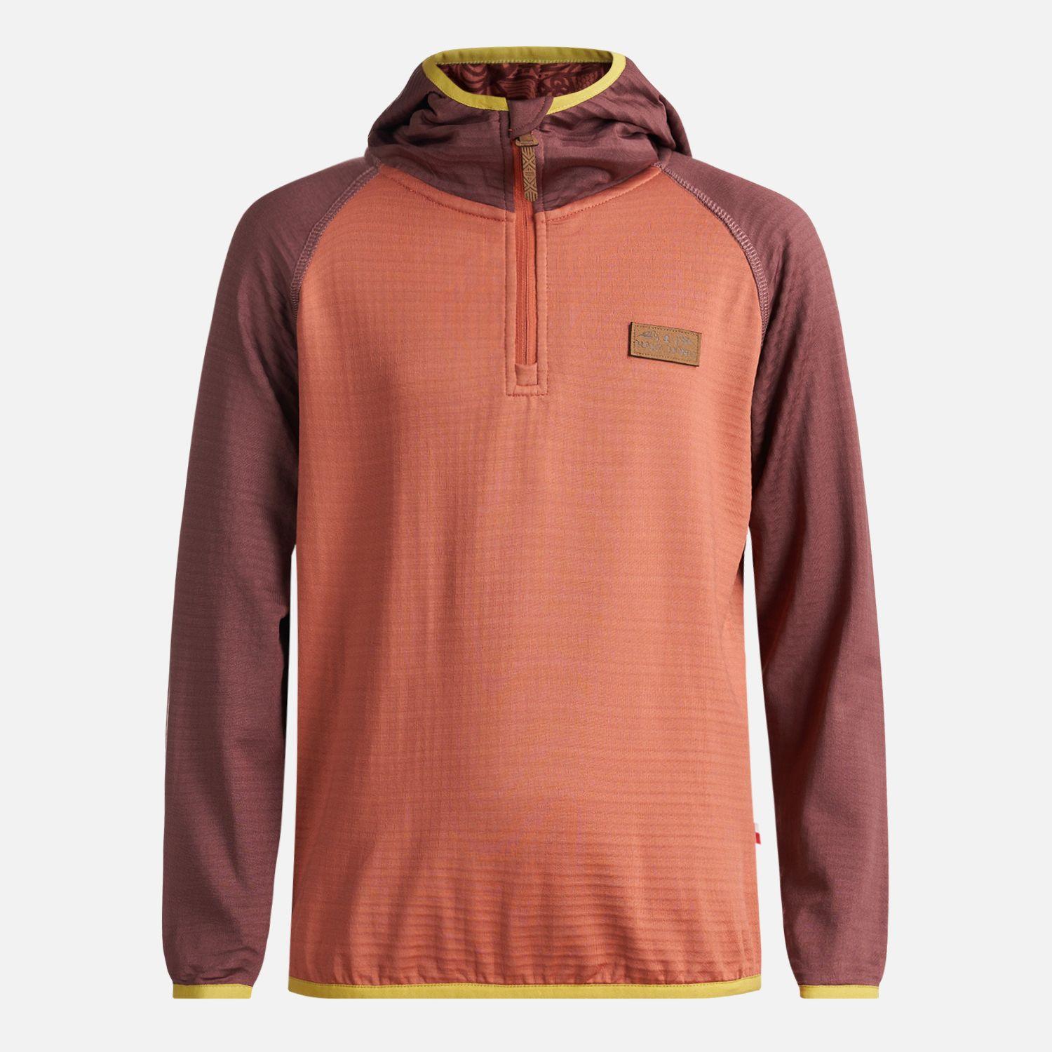 Poleron Unisex Taina poki Terracota Haka Honu V24-0