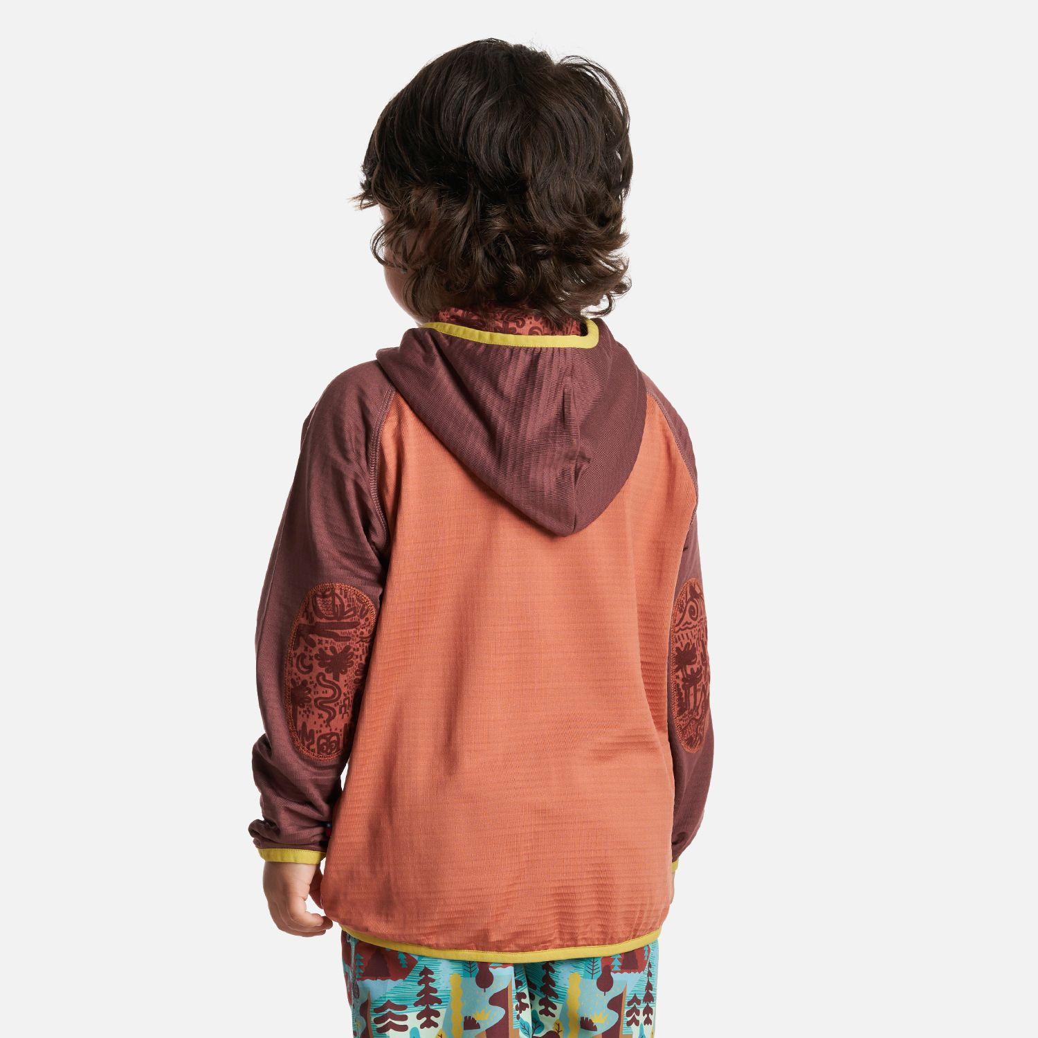 Poleron Unisex Taina poki Terracota Haka Honu V24-3