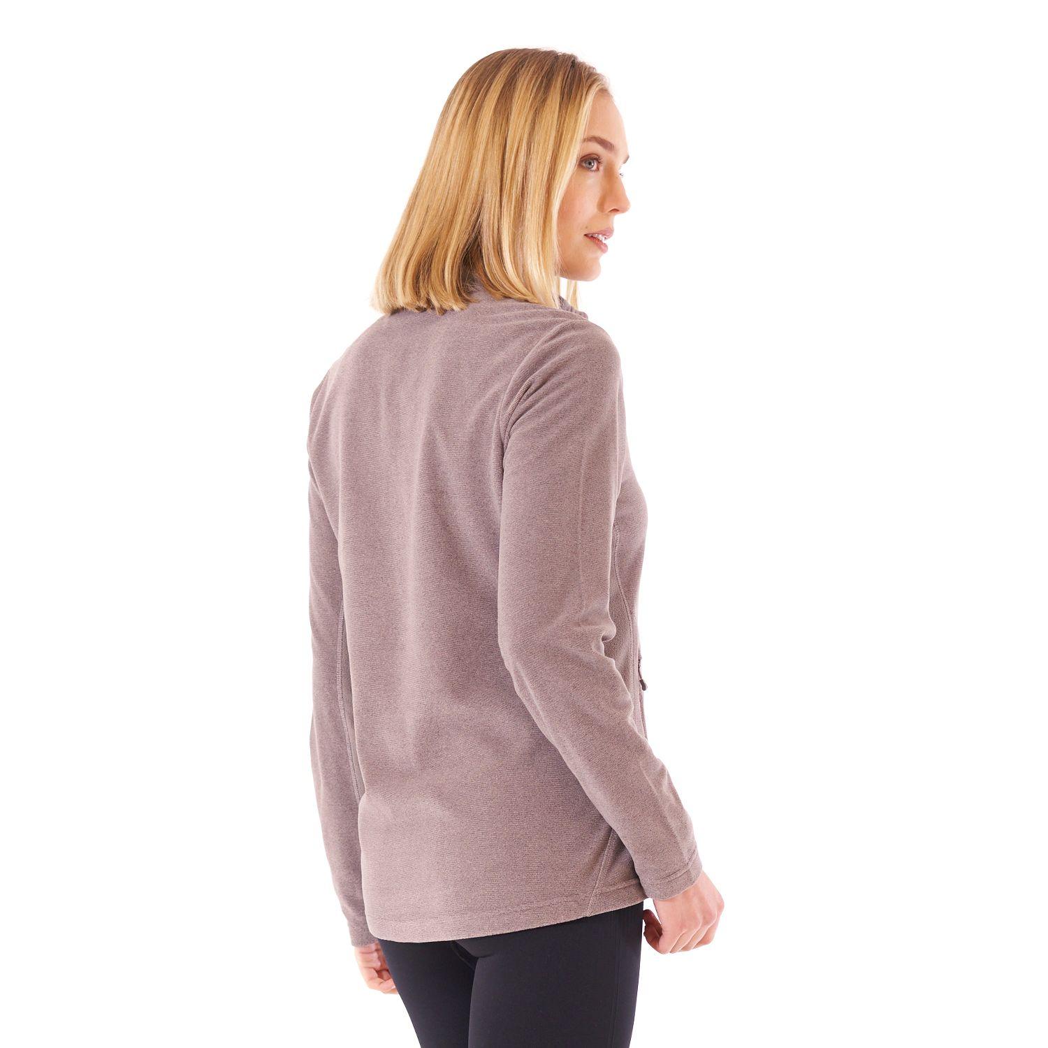 Poleron Mujer Lighter Nano-F 14 Zip Palo Rosa Lippi-3