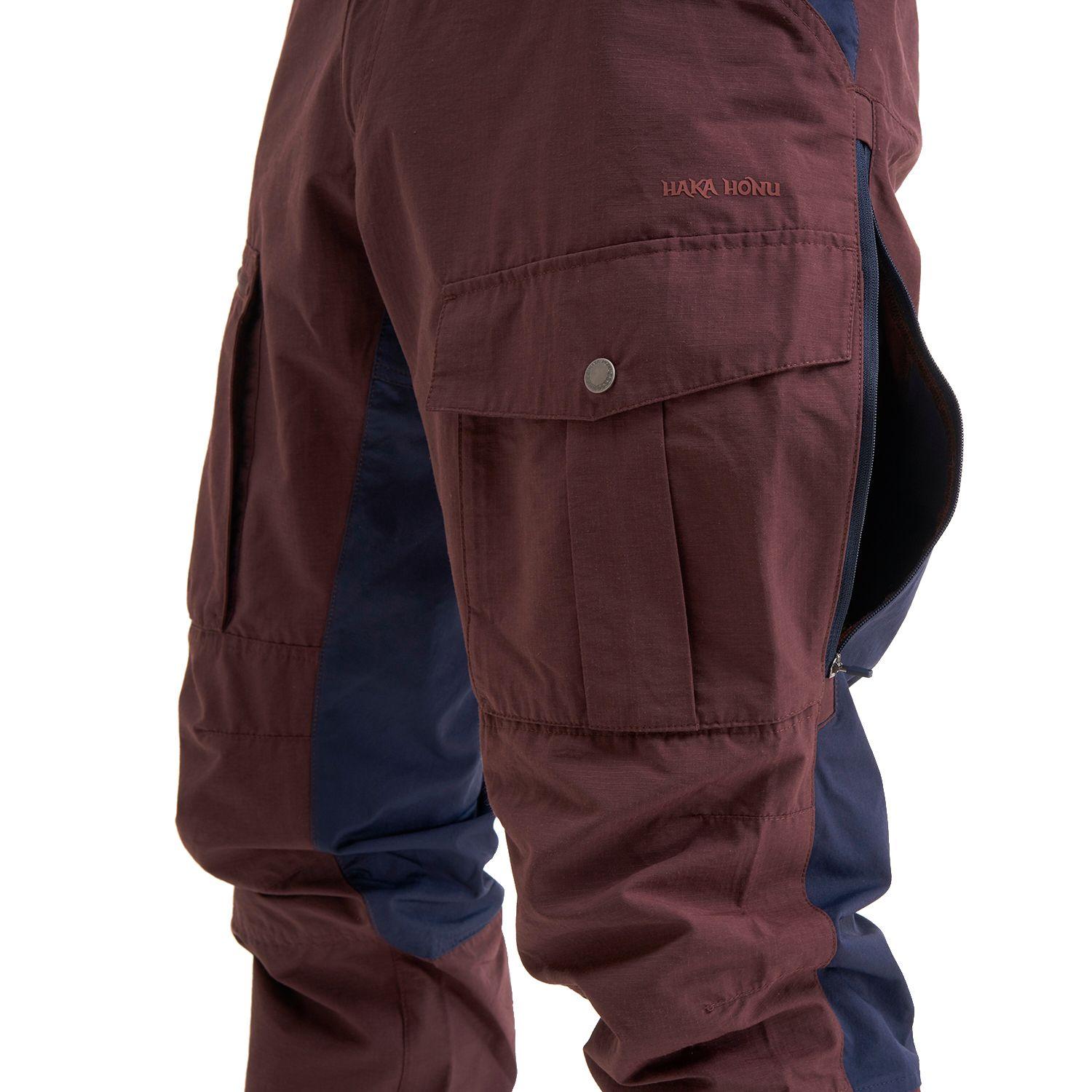 Pantalon Hombre Boina Negra Burdeo Haka Honu I20-6