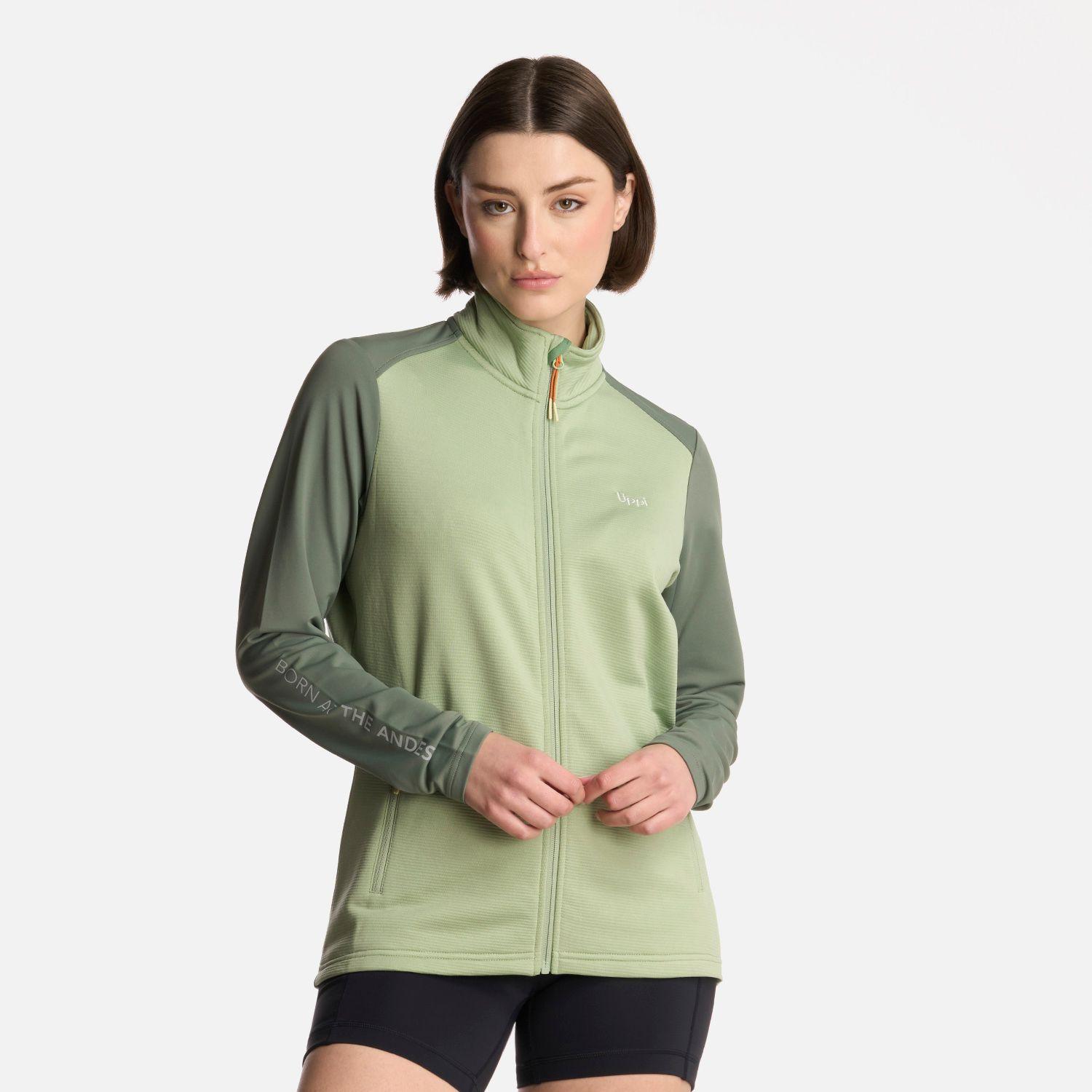 Polerón Mujer Dawson Nano-F Full Zip Jade Lippi-0