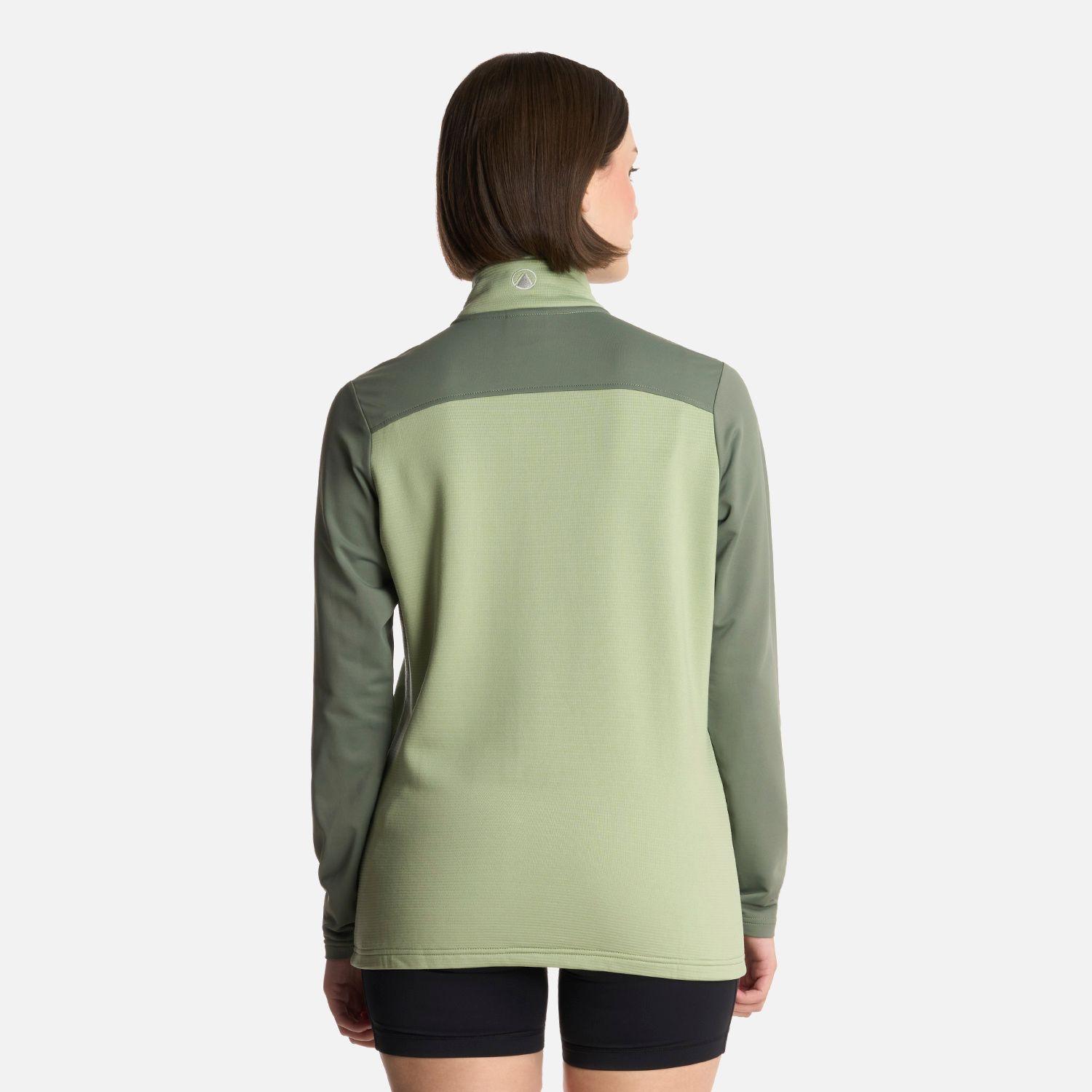 Polerón Mujer Dawson Nano-F Full Zip Jade Lippi-2