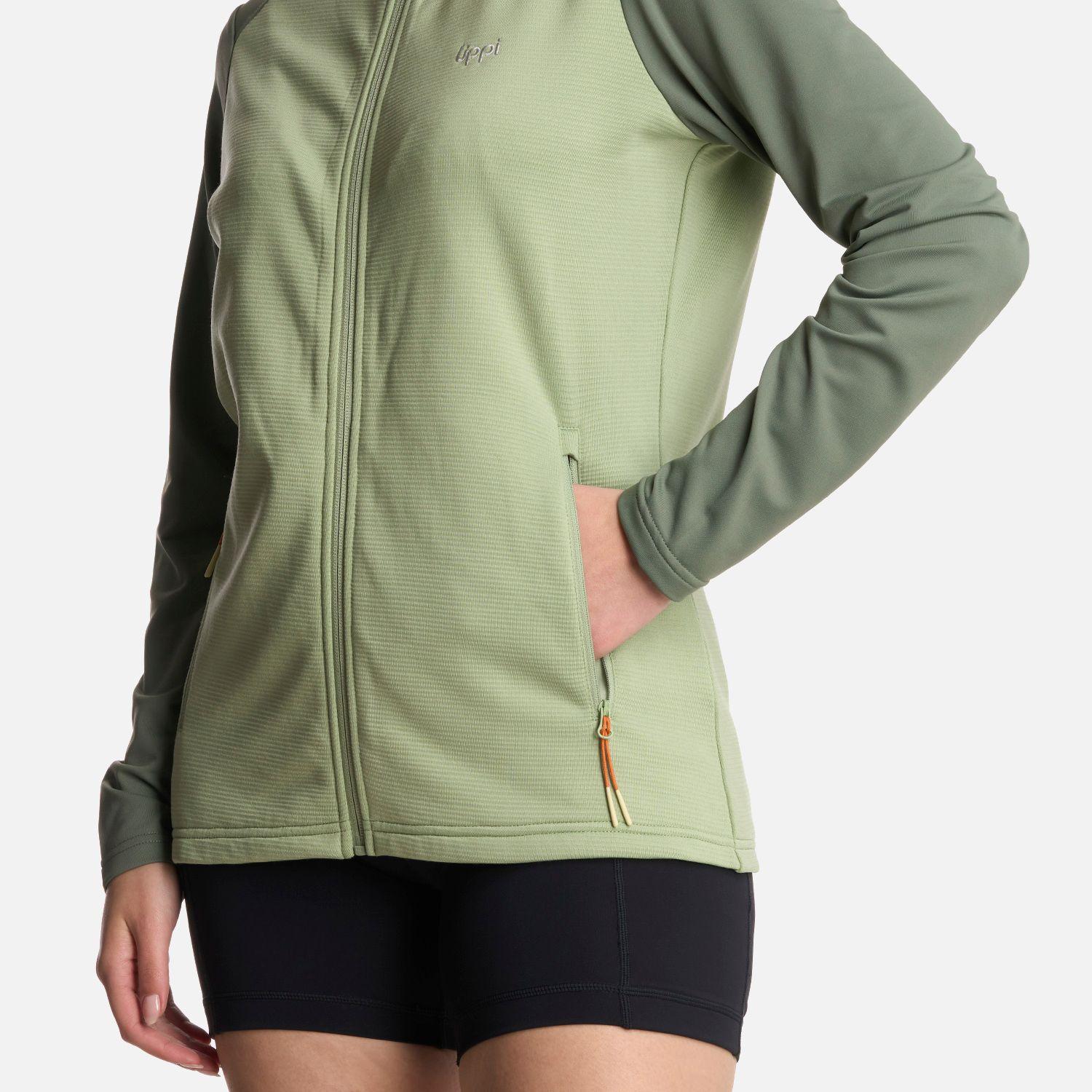 Polerón Mujer Dawson Nano-F Full Zip Jade Lippi-4
