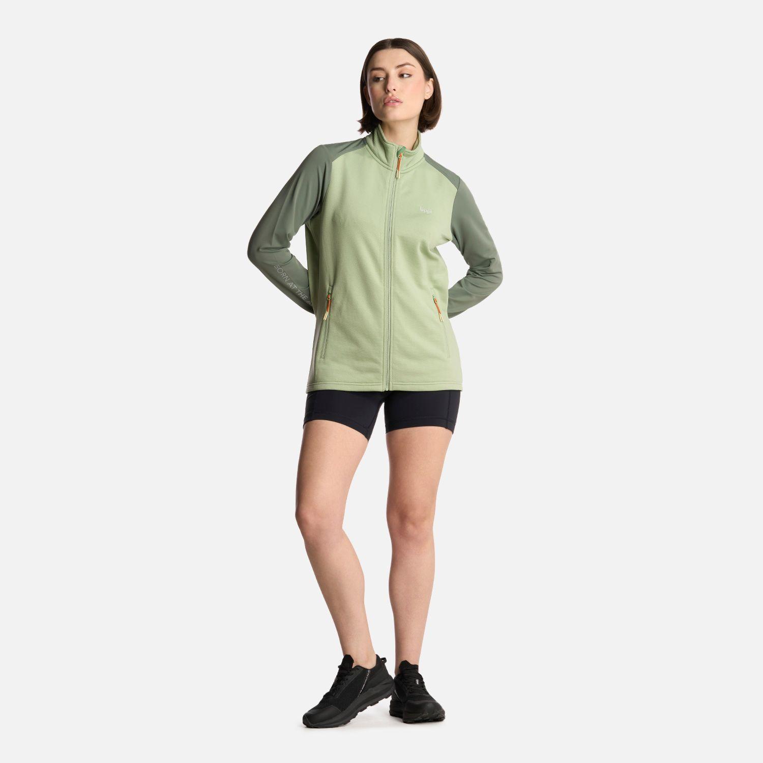 Polerón Mujer Dawson Nano-F Full Zip Jade Lippi-5