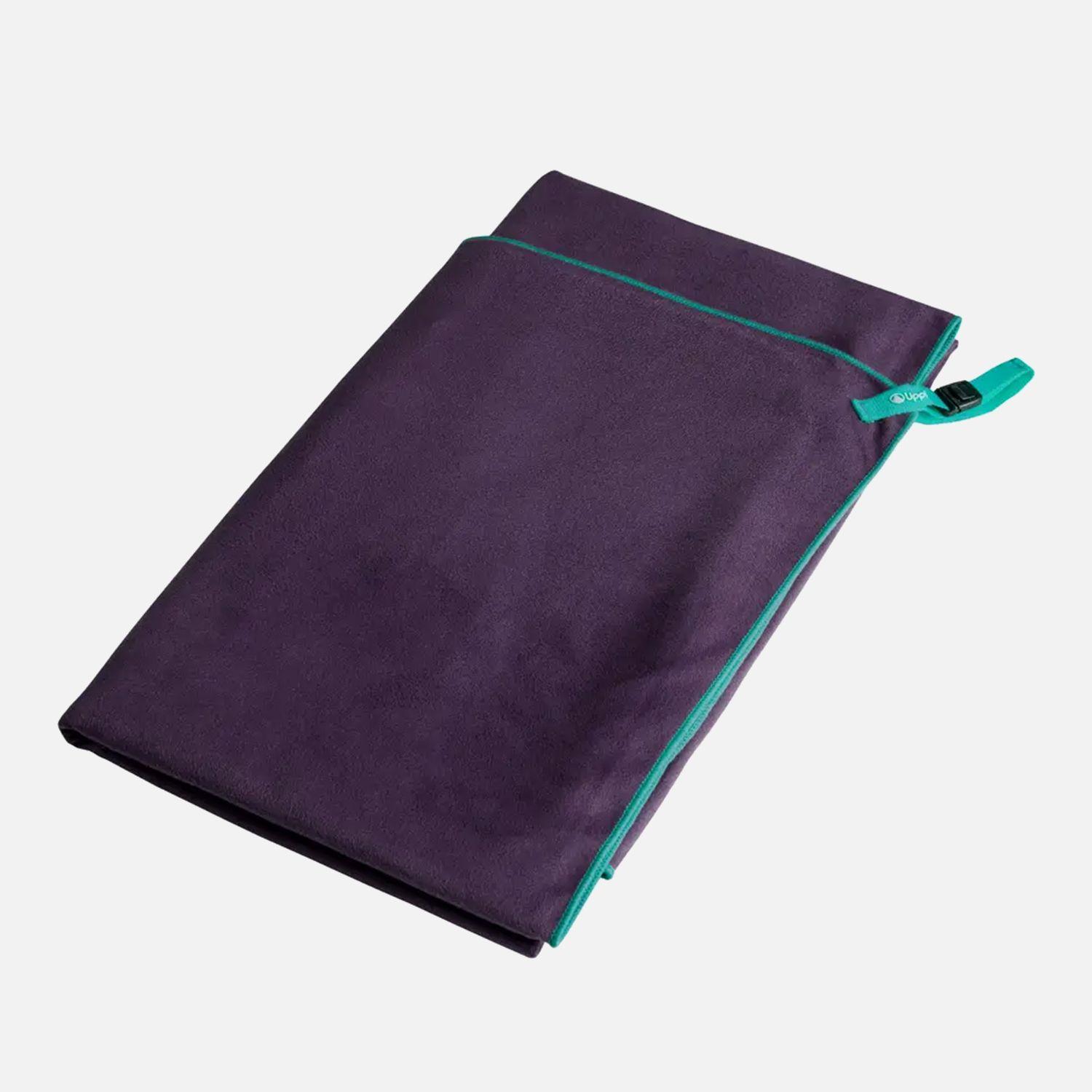 Toalla Unisex Drynow Towel Recycled Morado Oscuro Lippi-0
