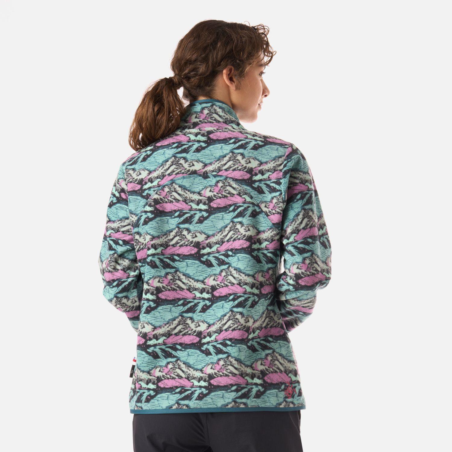 Polar Mujer Tokerau Print Petroleo Haka Honu V26-2