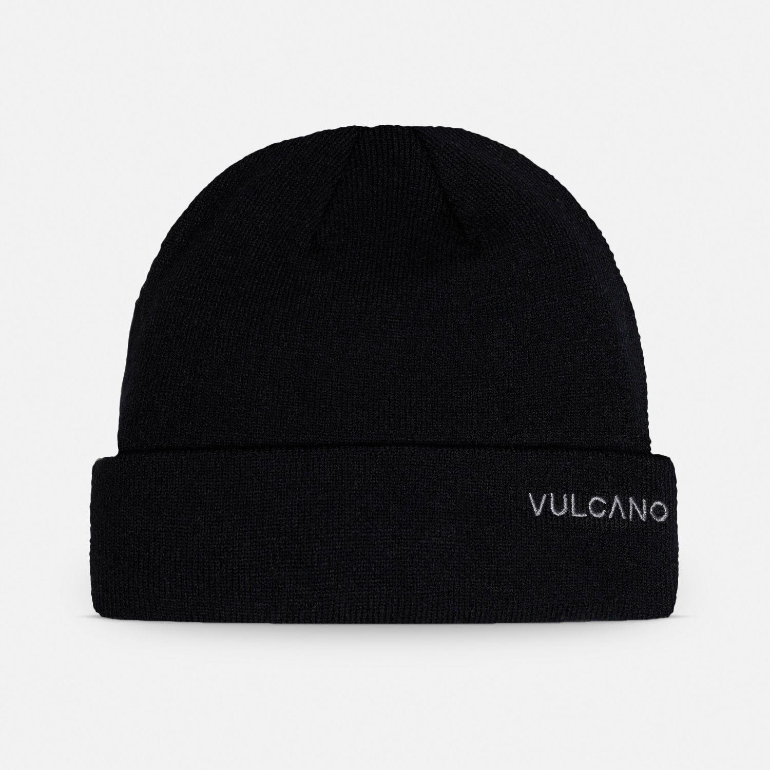 Gorro Warm Shield Beanie Negro Vulcano-1