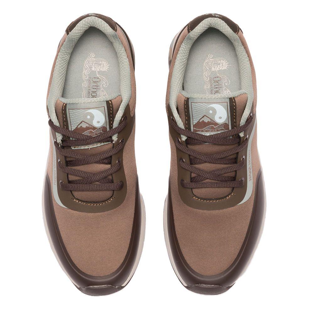 Zapatilla Mujer Mawashi Café Haka Honu-3