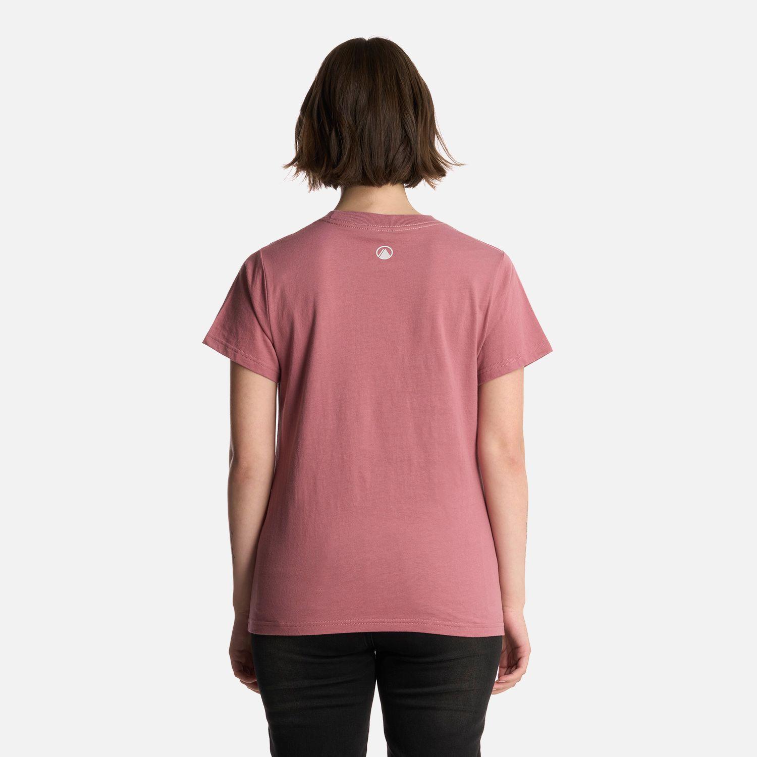 Polera Mujer Ulmo Mid Point T-Shirt Rosa Oscuro Lippi-2