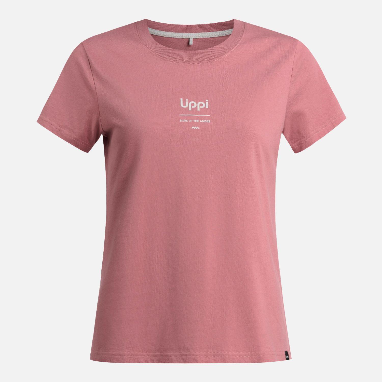 Polera Mujer Ulmo Mid Point T-Shirt Rosa Oscuro Lippi-5