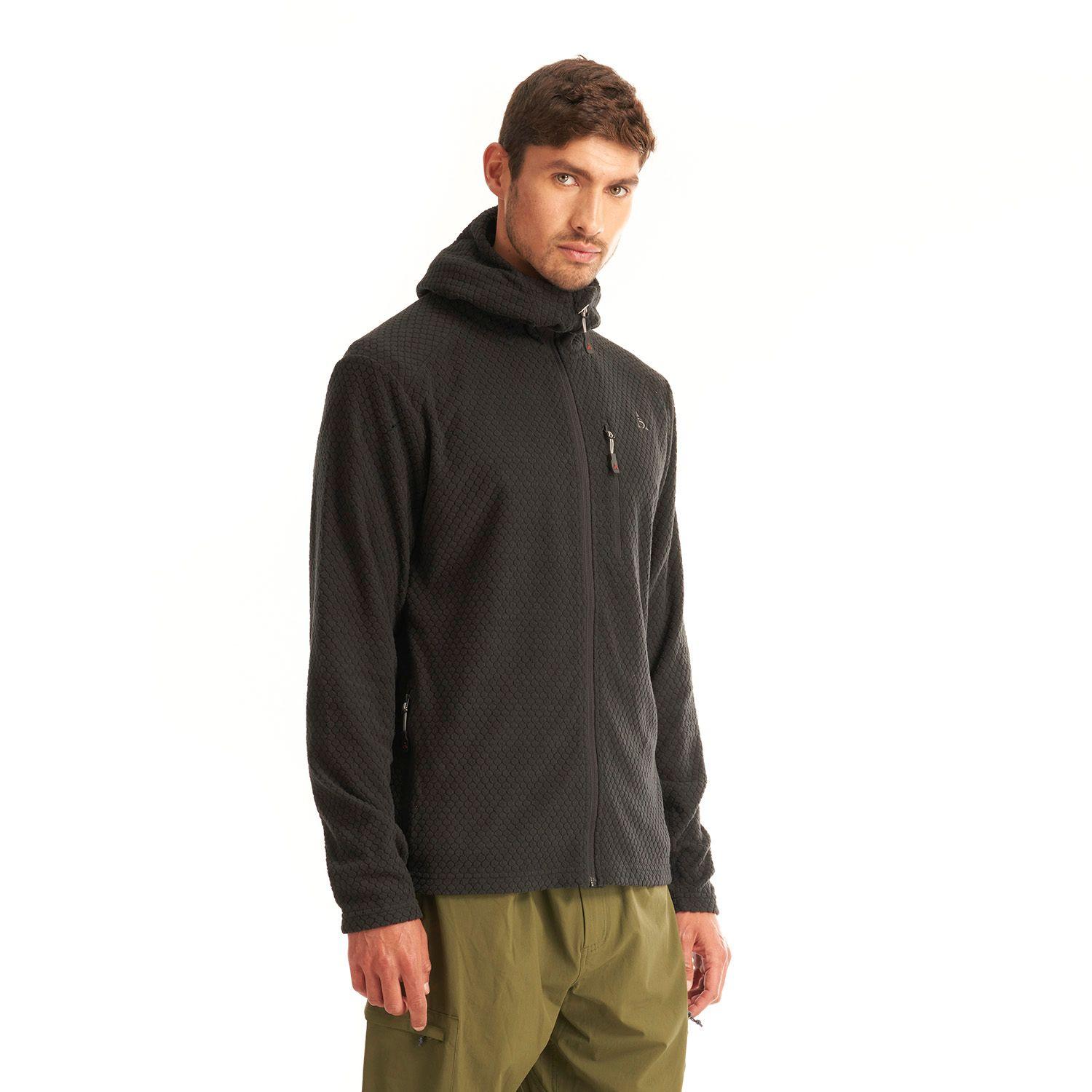 Poleron Hombre Secoya Hoody Negro Geography-2