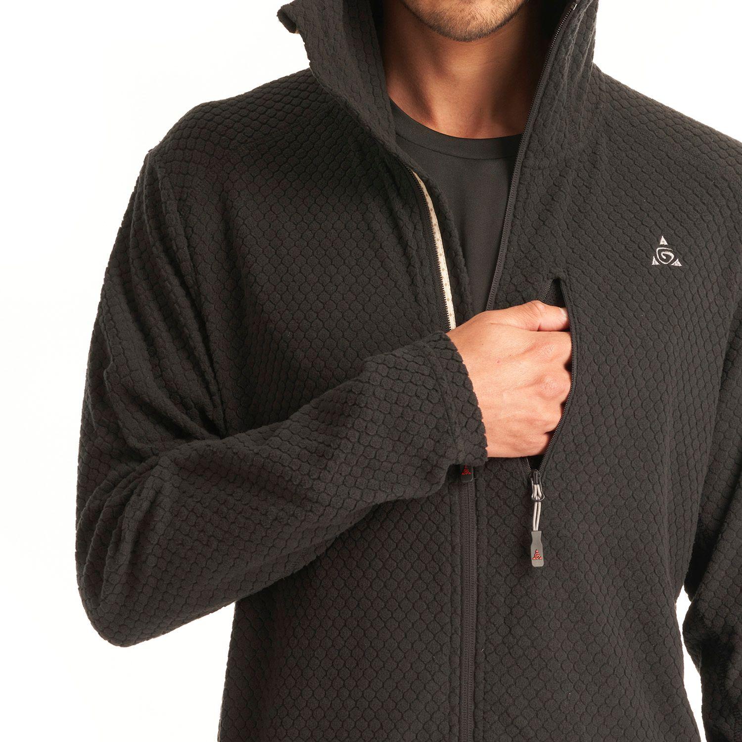 Poleron Hombre Secoya Hoody Negro Geography-4