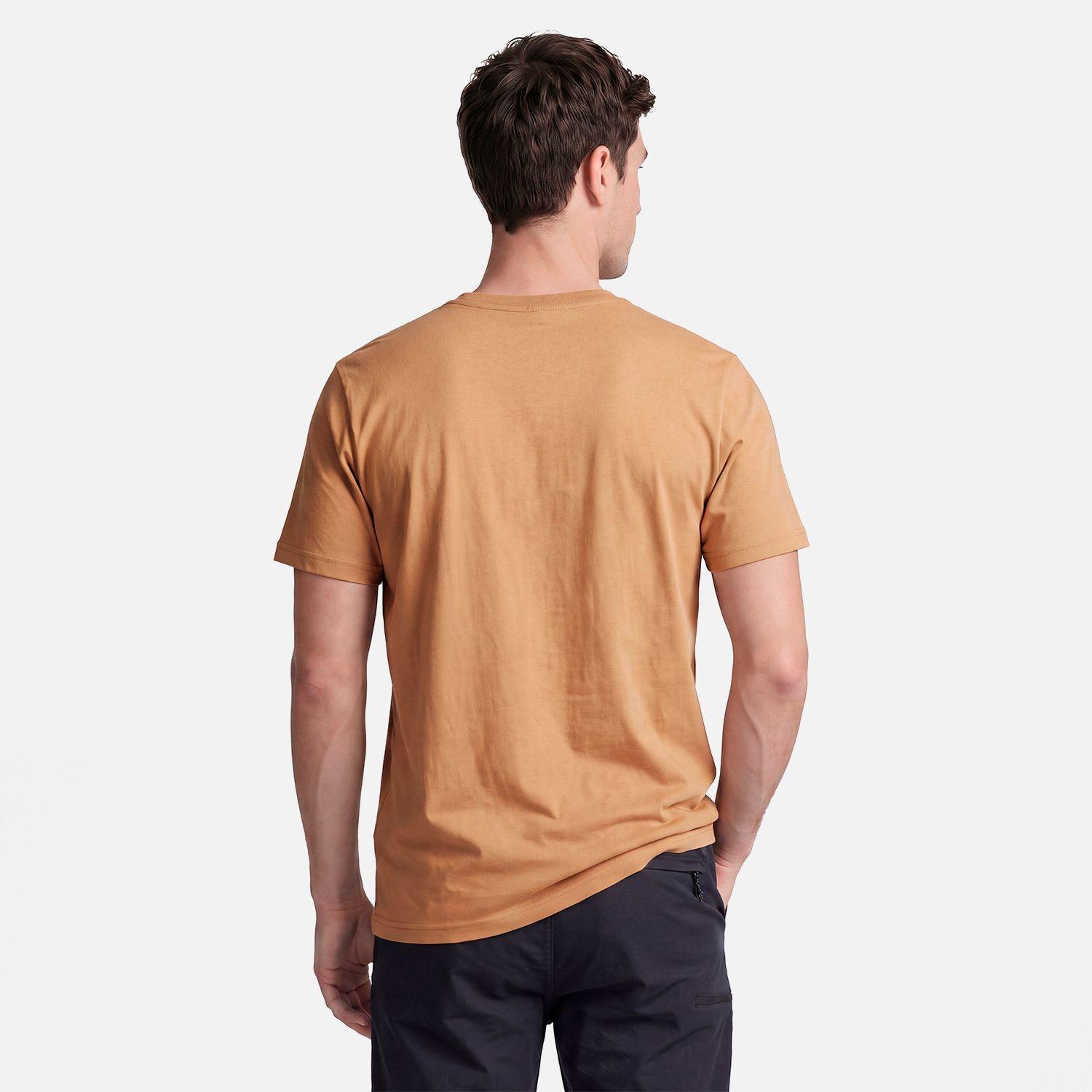 Polera Hombre Ulmo Front Print T-Shirt Camel Lippi V27-1