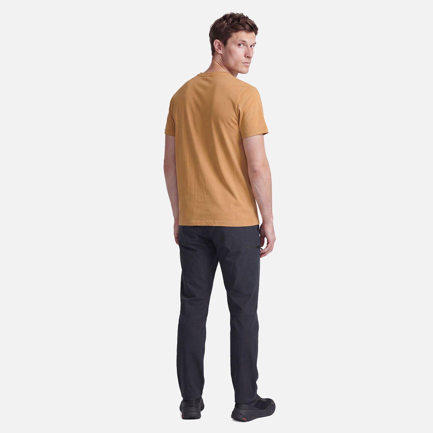 Polera Hombre Ulmo Front Print T-Shirt Camel Lippi V27-5