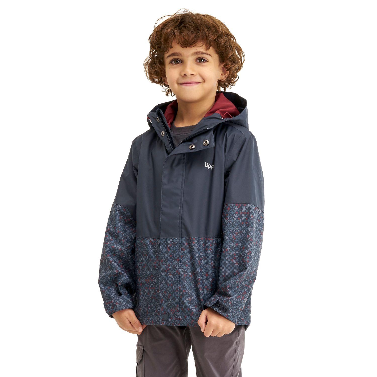 Chaqueta Niño Blizzard B-Dry Hoody Jacket Print Azul Lippi I20-1