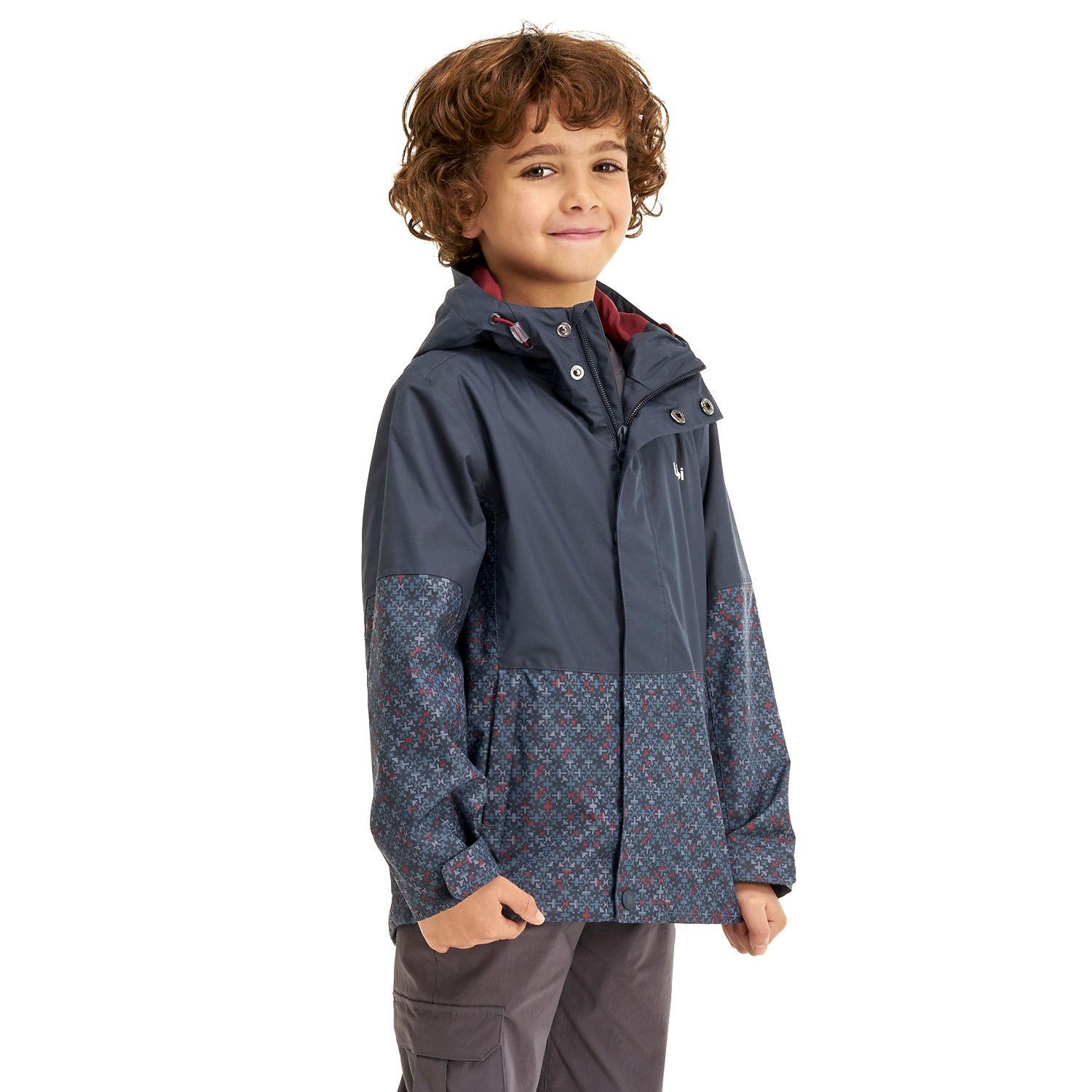Chaqueta Niño Blizzard B-Dry Hoody Jacket Print Azul Lippi I20-2