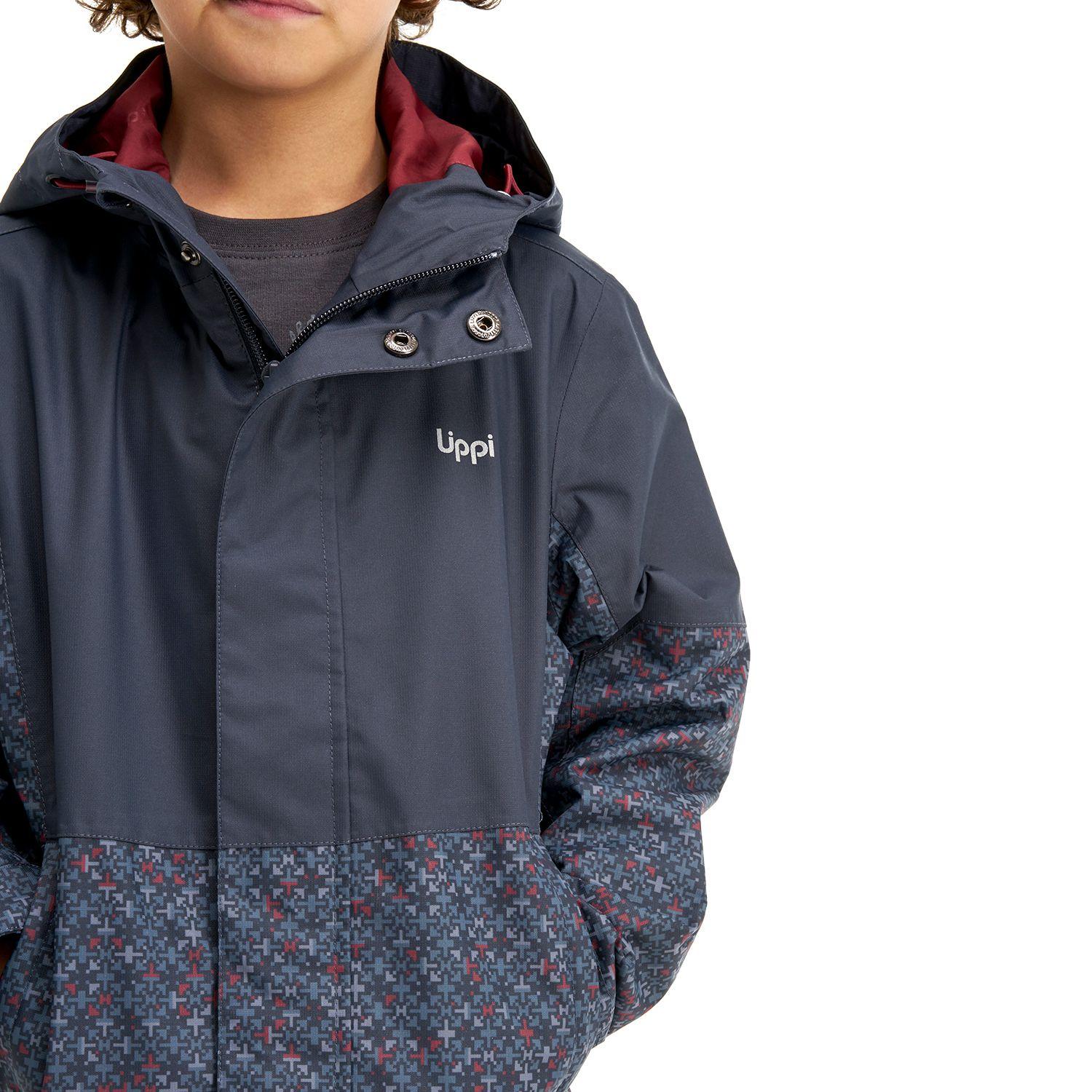 Chaqueta Niño Blizzard B-Dry Hoody Jacket Print Azul Lippi I20-4