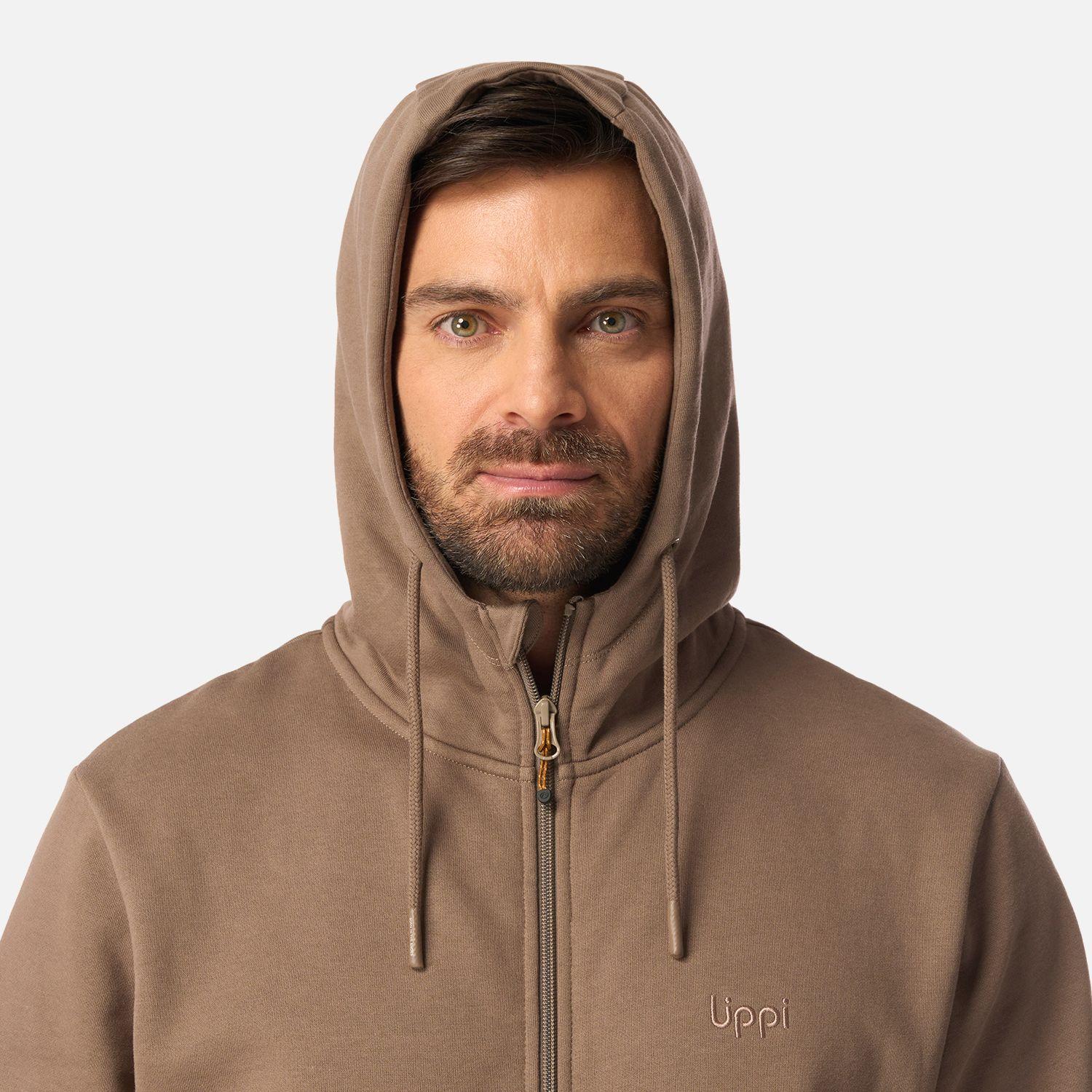 Polerón Hombre Ulmo Full Zip Hoody Sweatshirt Cafe Lippi I26-3