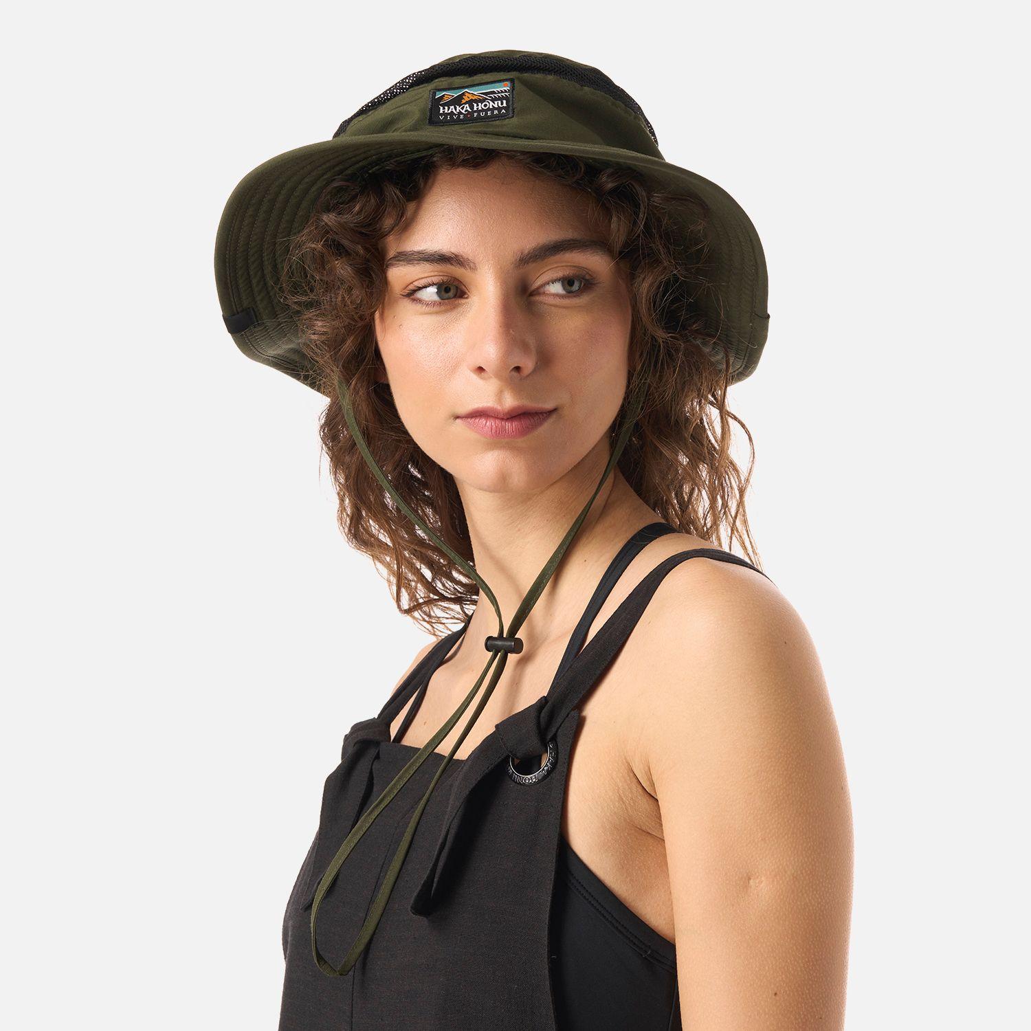 Sombrero Unisex Pensador Verde Militar Haka Honu V26-2