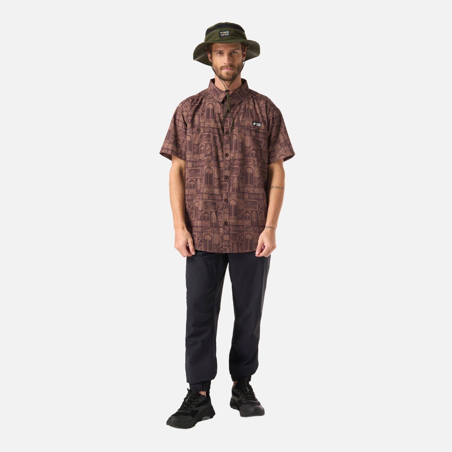 Sombrero Unisex Pensador Verde Militar Haka Honu V26-3
