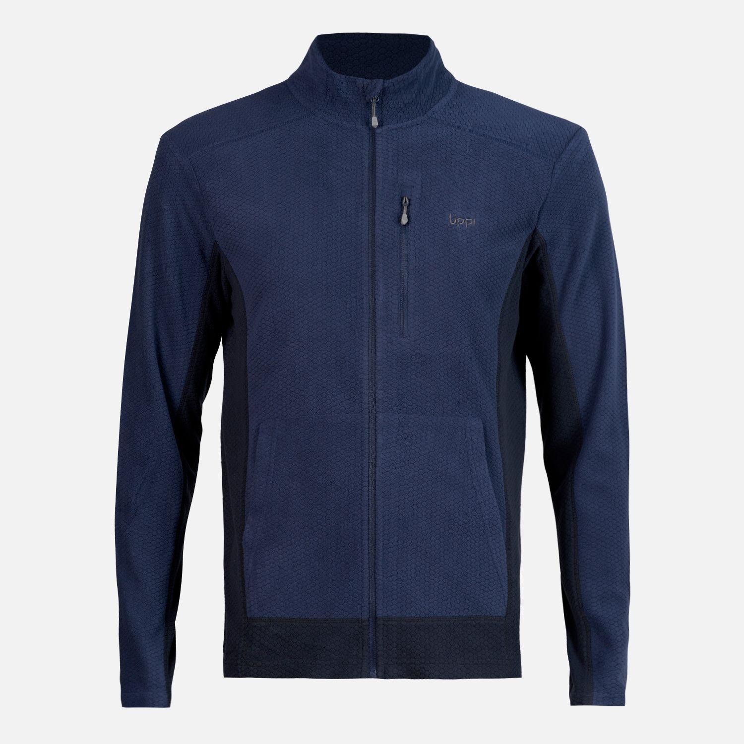 Poleron Hombre Numan Nano-F Jacket Azul Oscuro Lippi-0