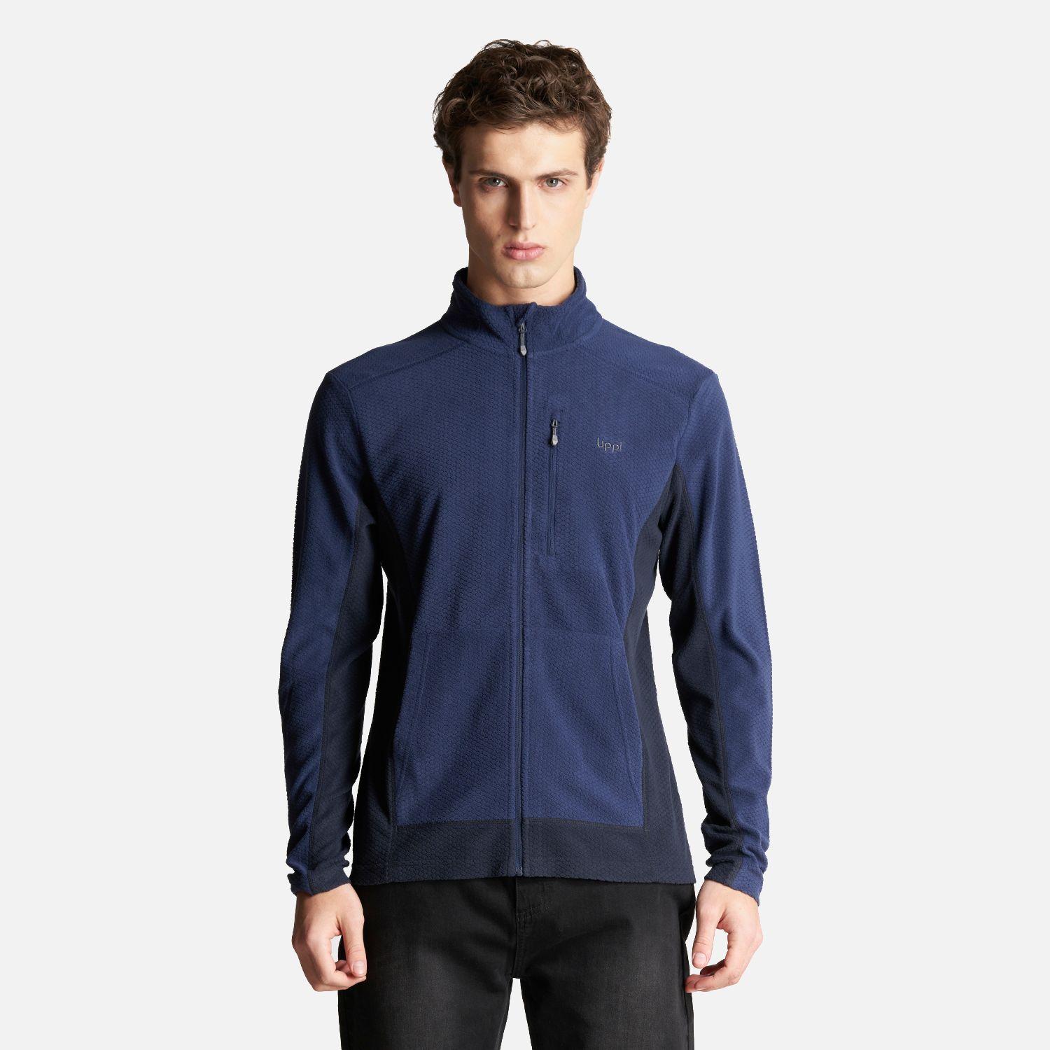 Poleron Hombre Numan Nano-F Jacket Azul Oscuro Lippi-1
