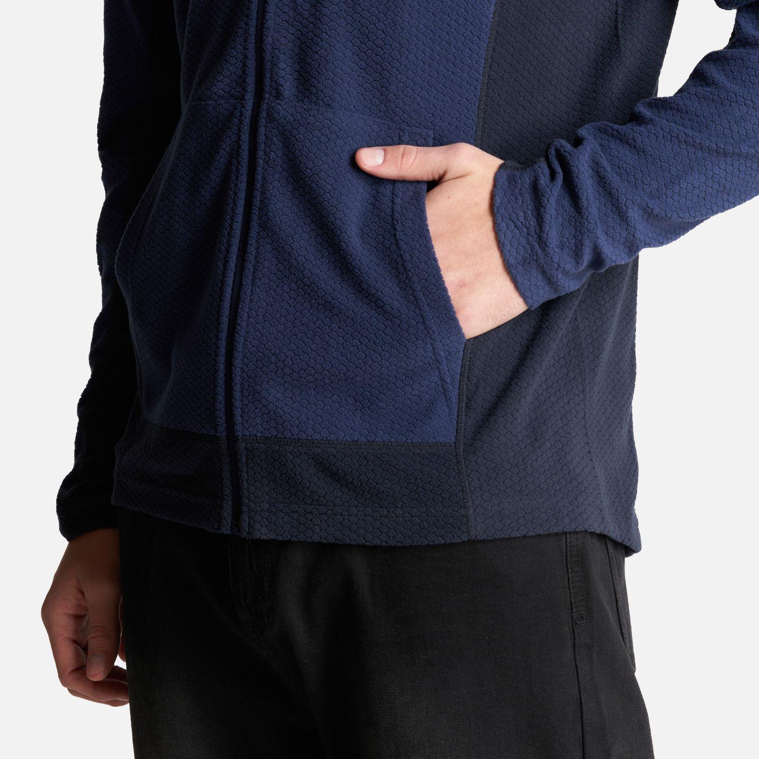 Poleron Hombre Numan Nano-F Jacket Azul Oscuro Lippi-5