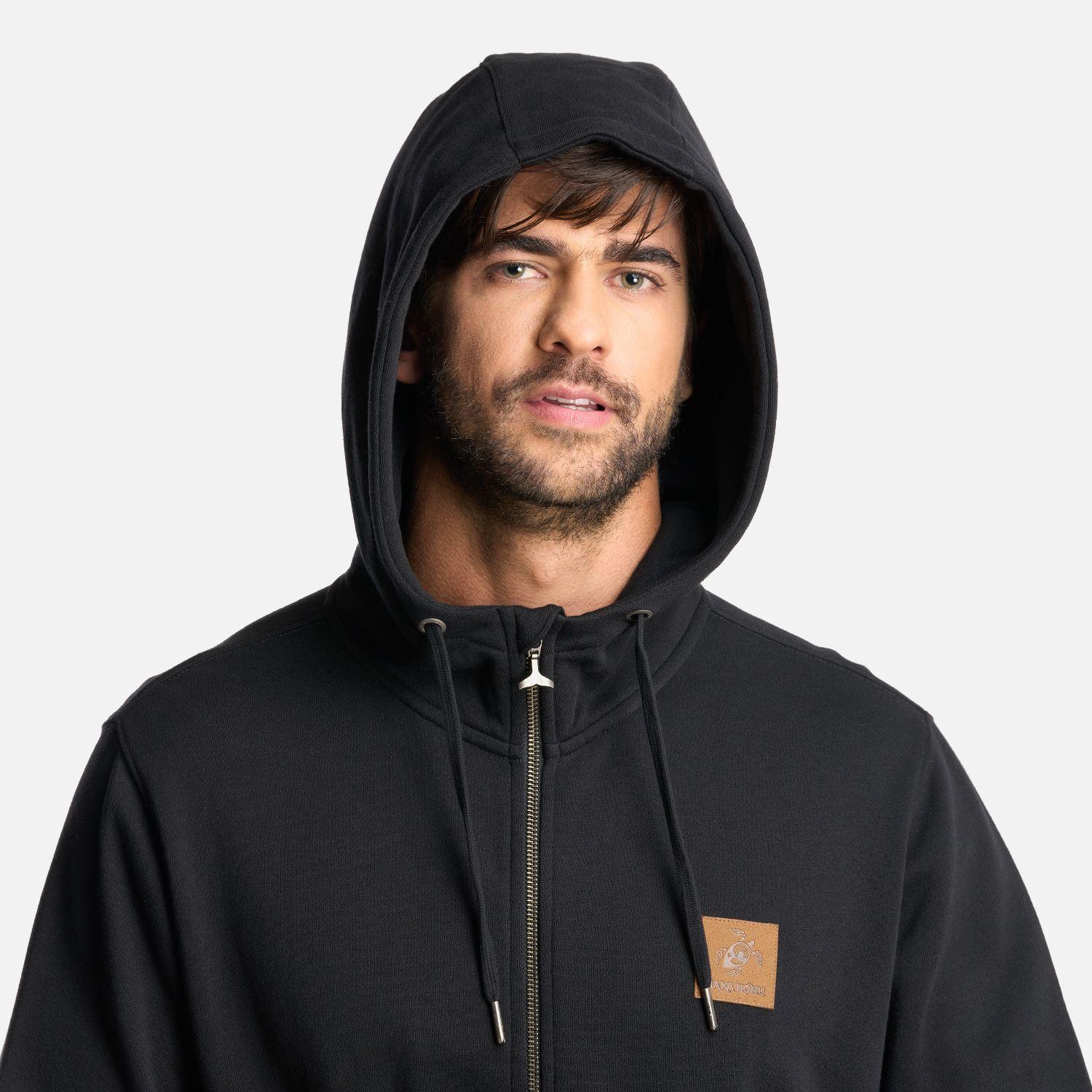 Poleron Hombre Ninja Negro Haka Honu I24-4