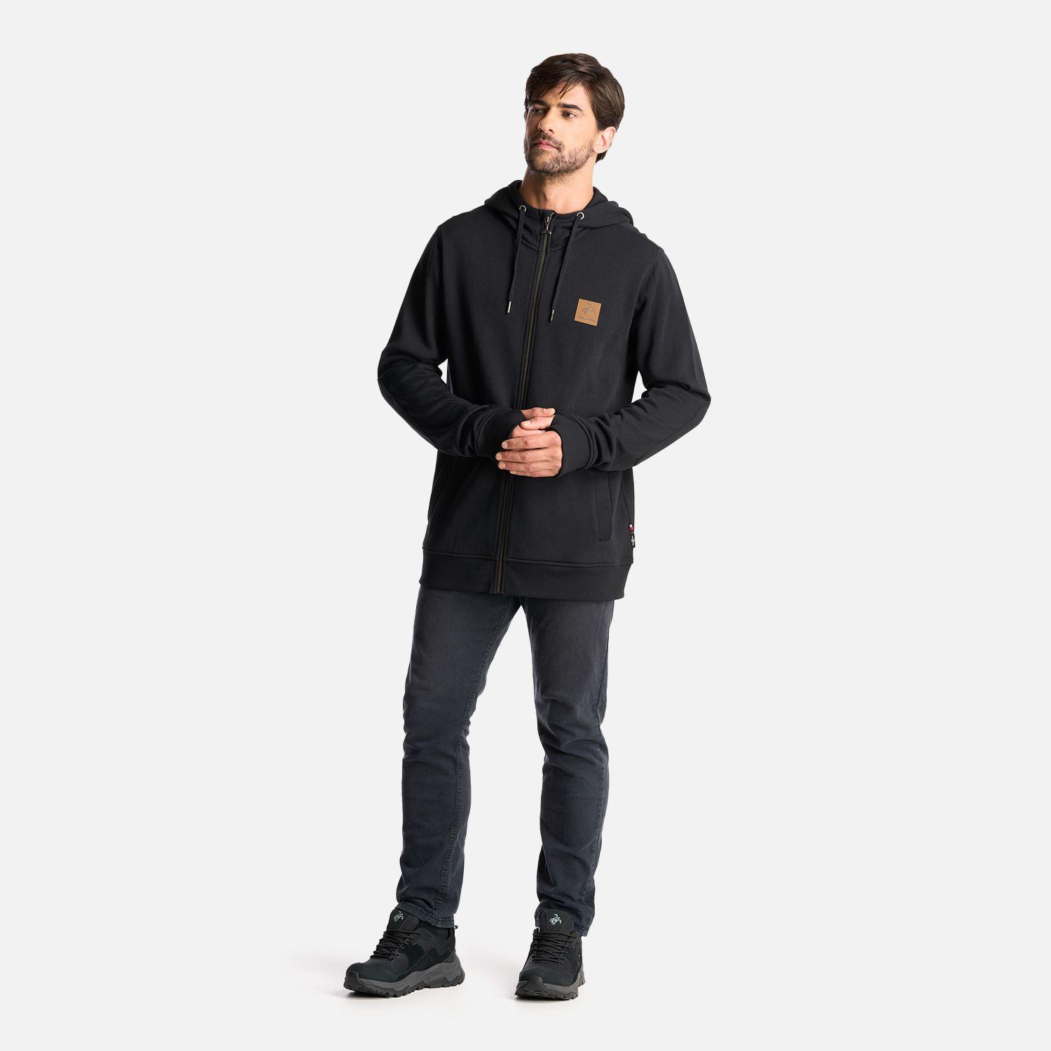 Poleron Hombre Ninja Negro Haka Honu I24-6