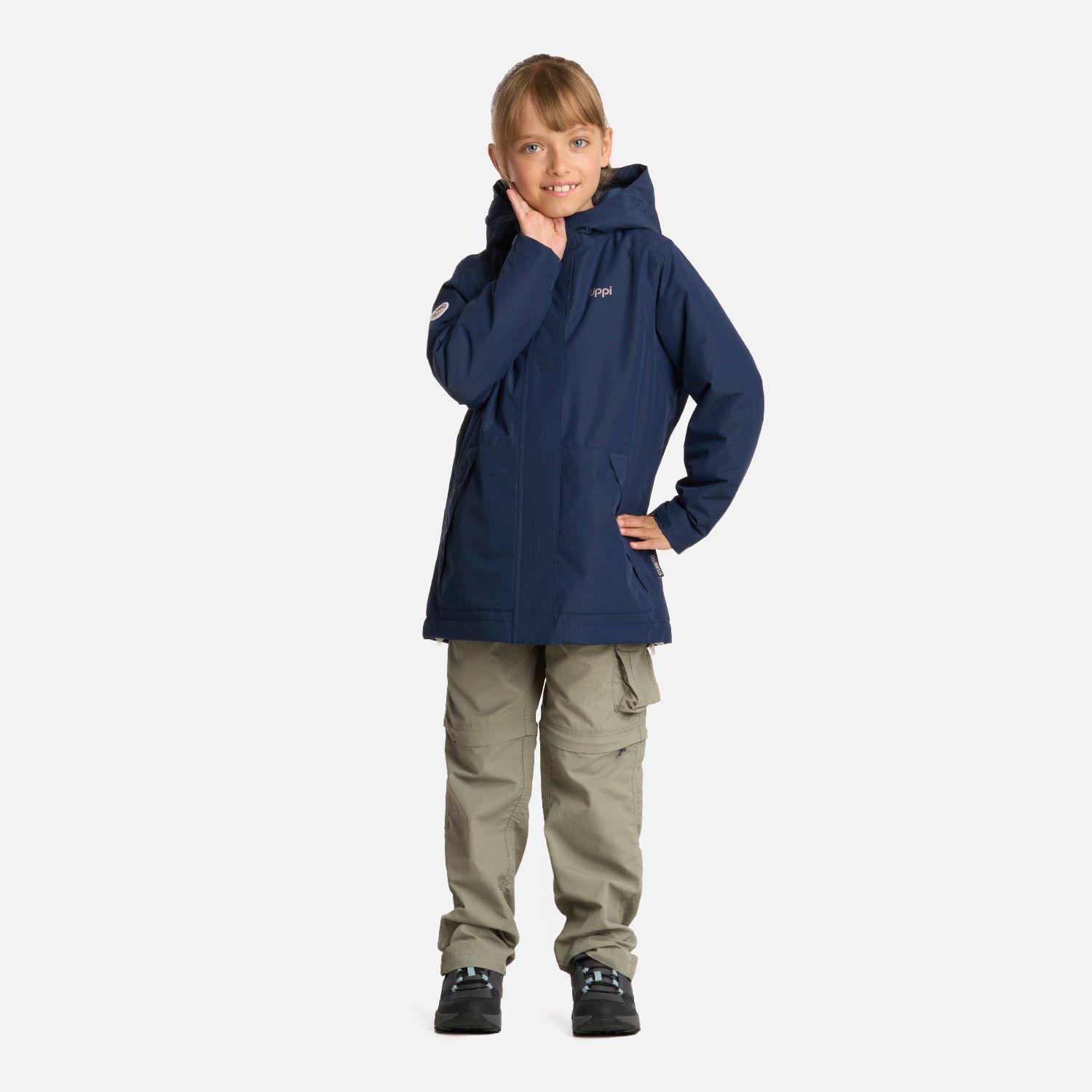 Chaqueta Niña Cold Place B-Dry Hoody Azul Marino Lippi I25-6