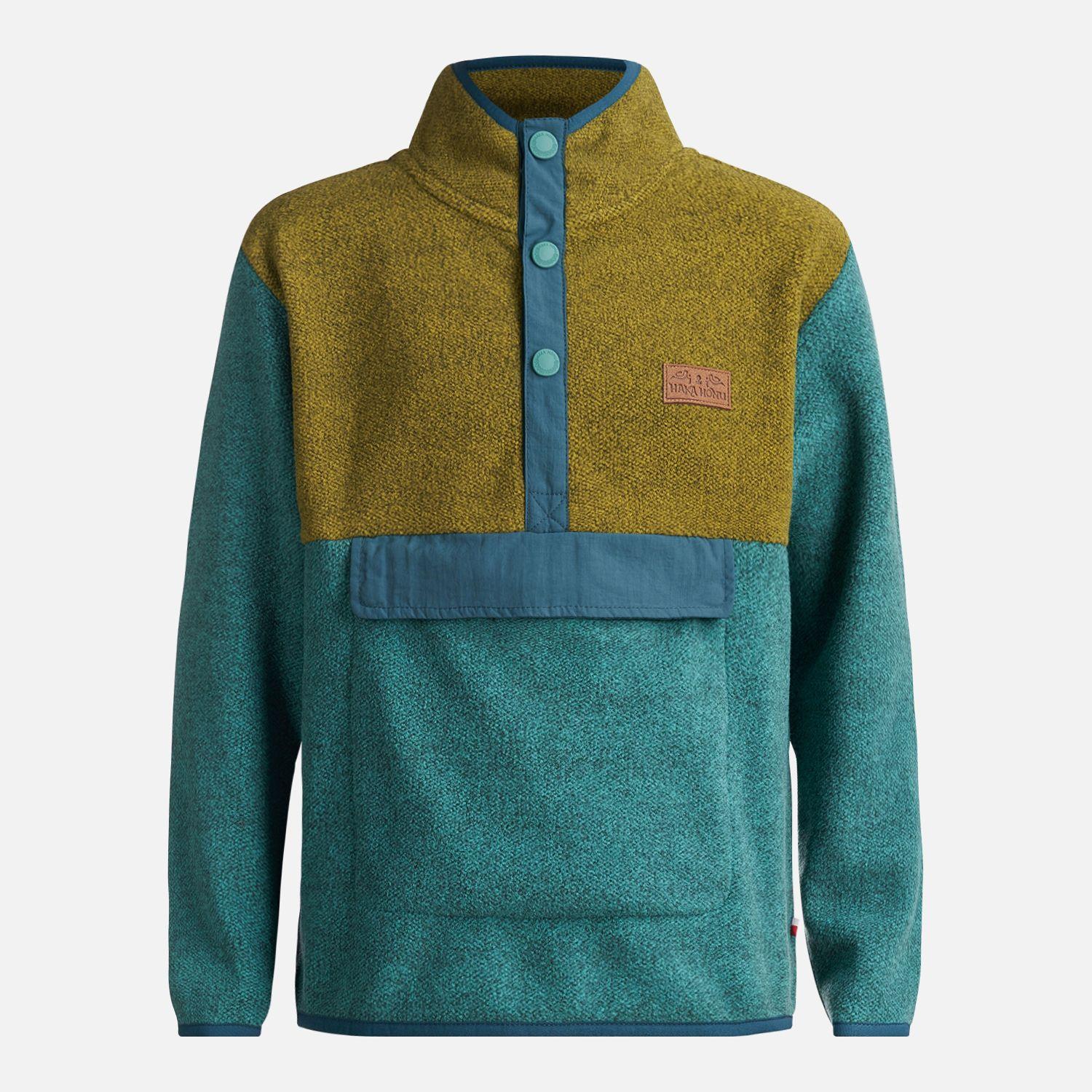 Poleron Niño Tokerau Poki Verde Manzana Haka Honu-0