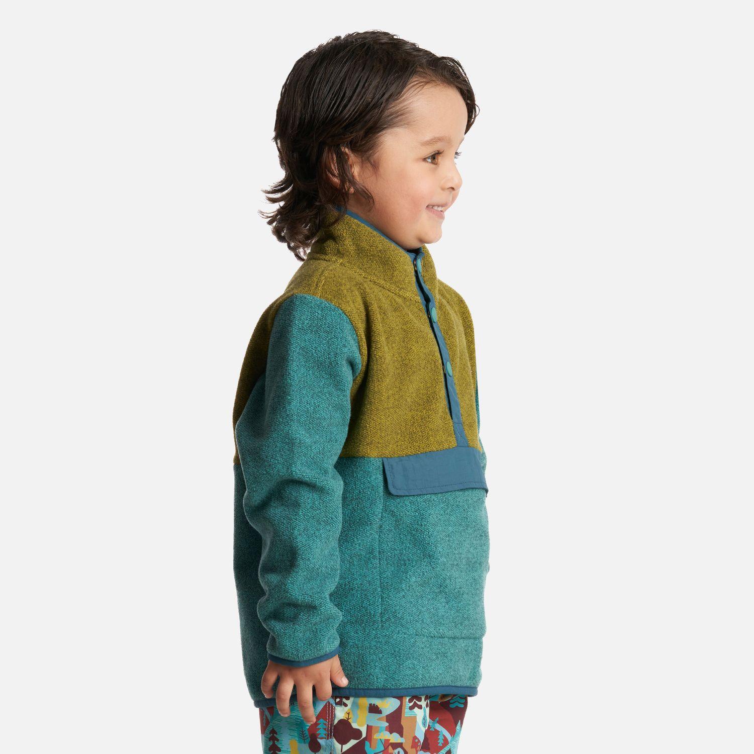 Poleron Niño Tokerau Poki Verde Manzana Haka Honu-2